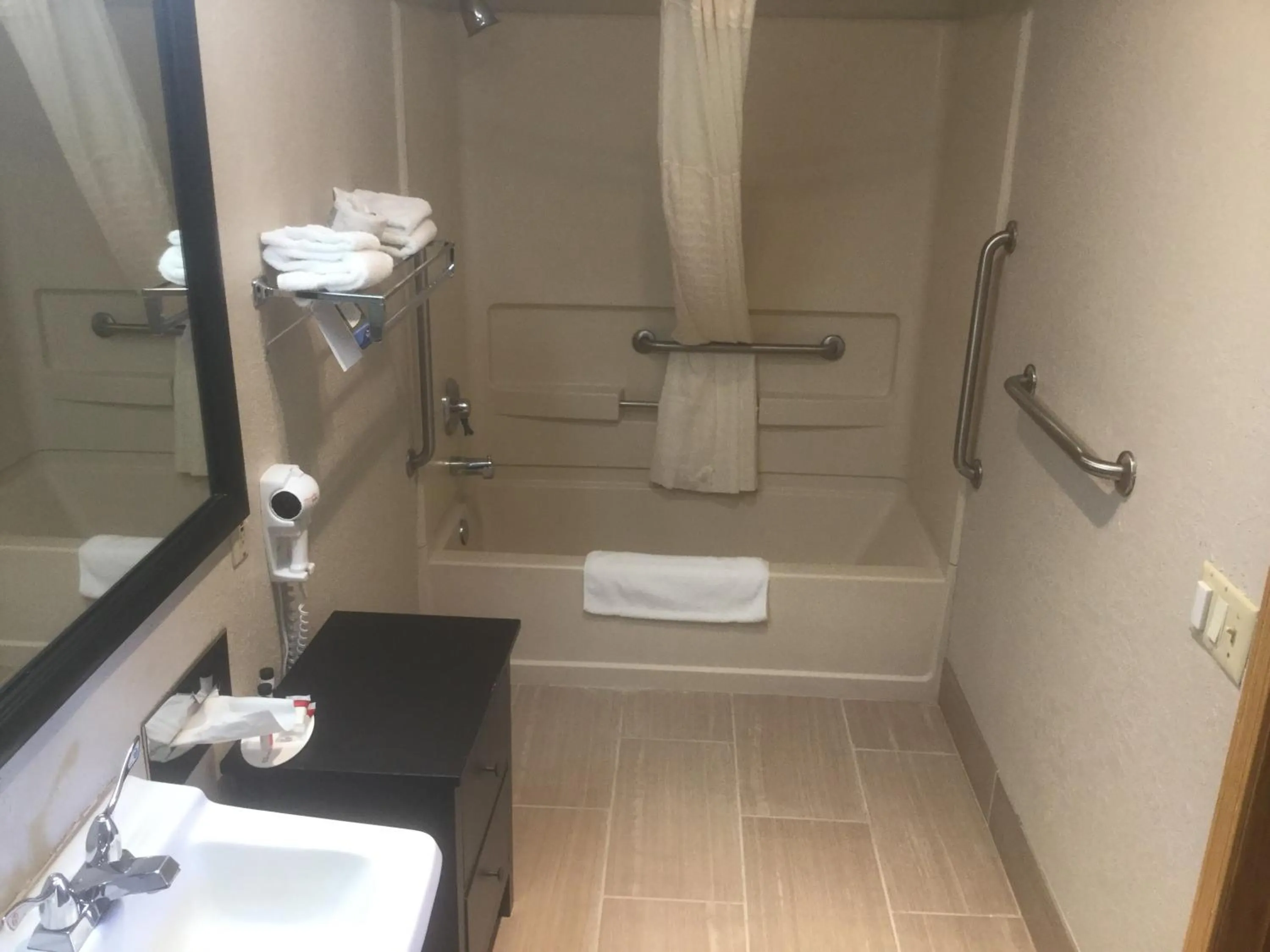 Bathroom in Baymont by Wyndham Cortez