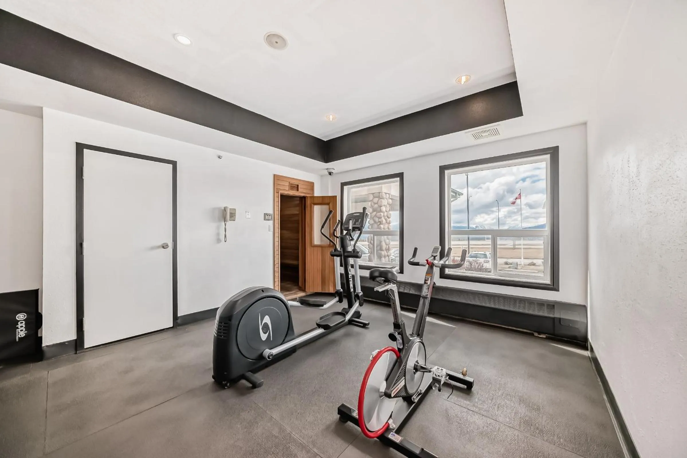 Fitness centre/facilities in Grande Cache Inn & Suites