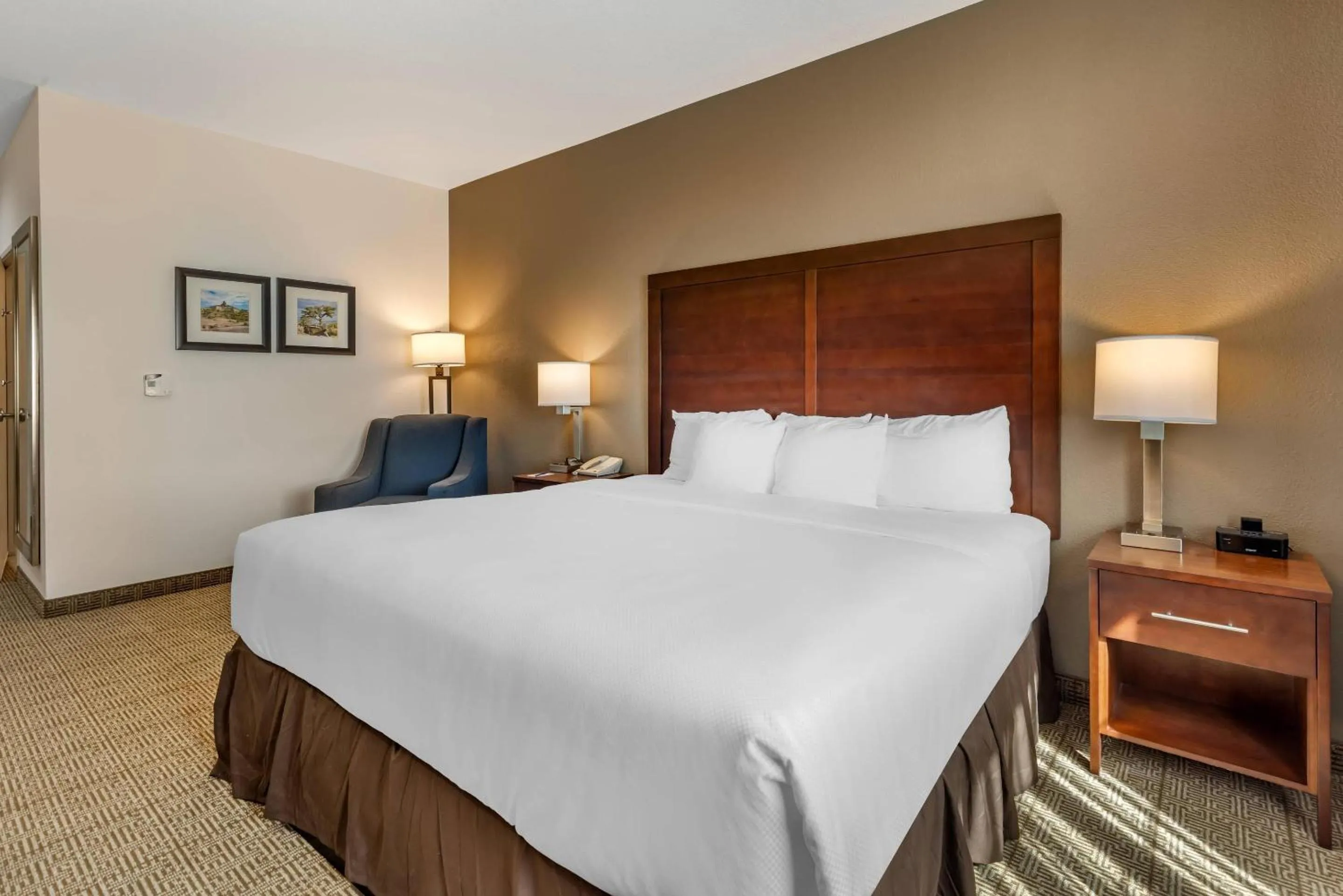 Bedroom, Bed in Comfort Inn & Suites Aztec - Farmington Area