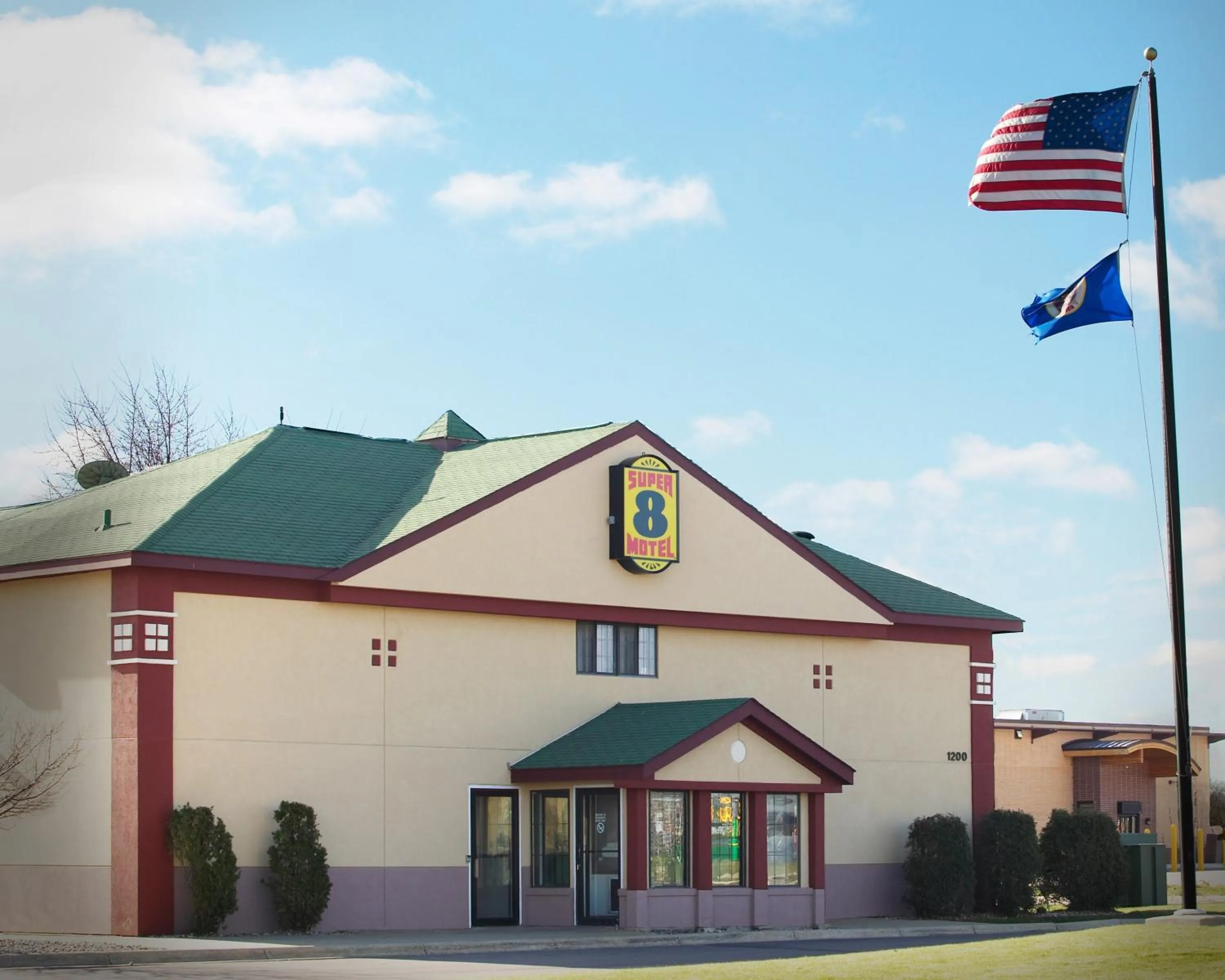 Property building in Super 8 by Wyndham Fairmont