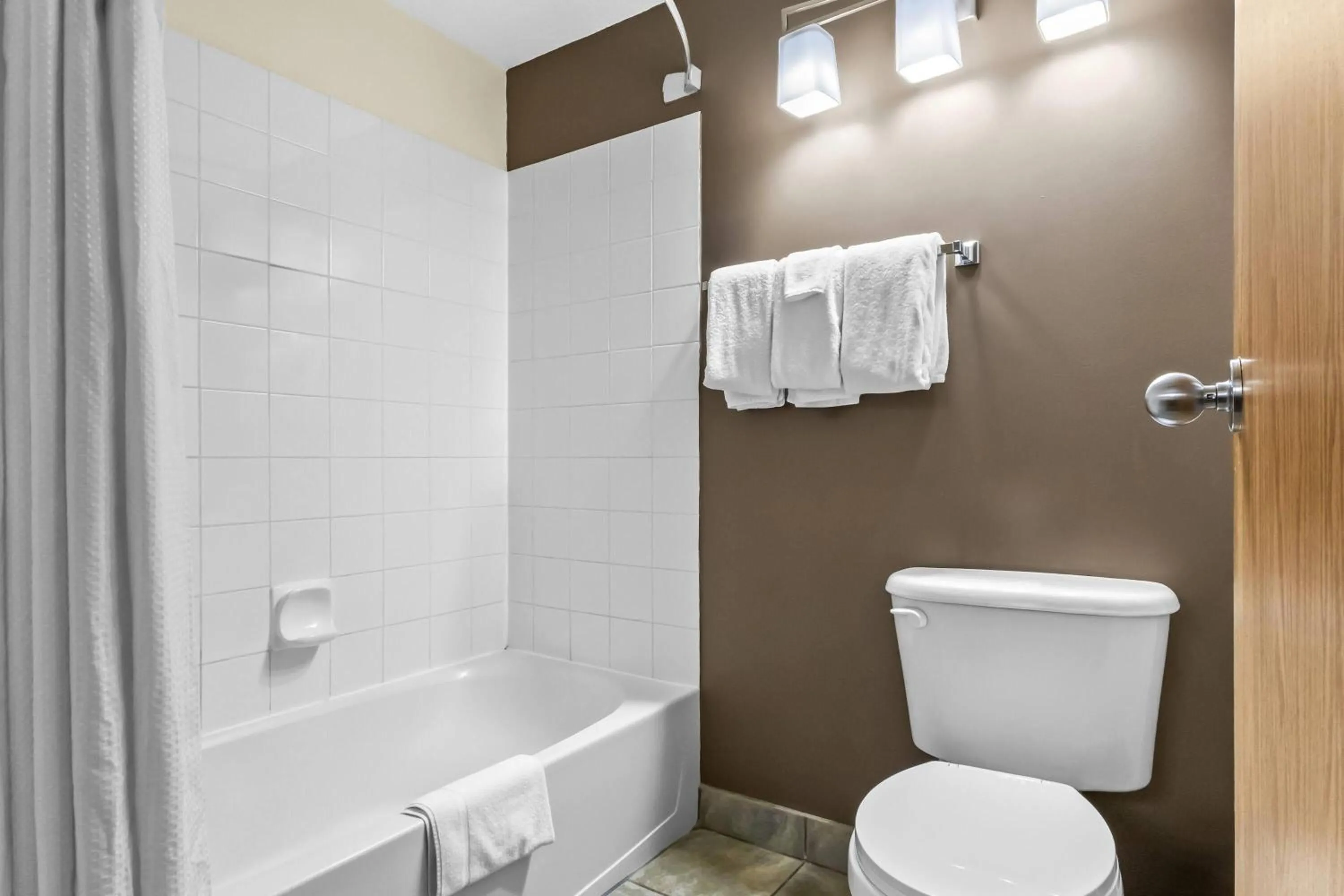 Bathroom in Super 8 by Wyndham Prince Albert