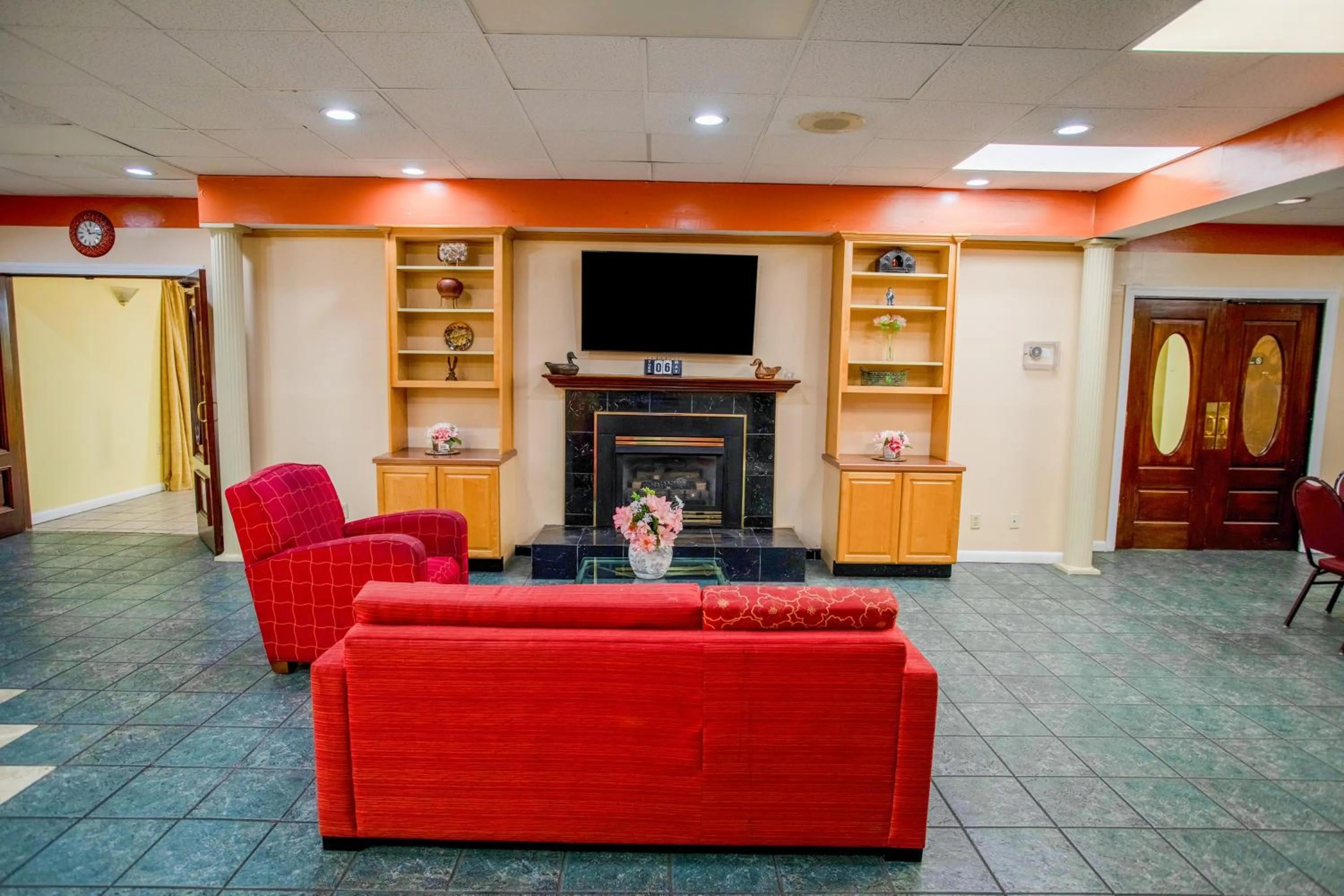 Lobby or reception in OYO hotel Greensboro east I 40