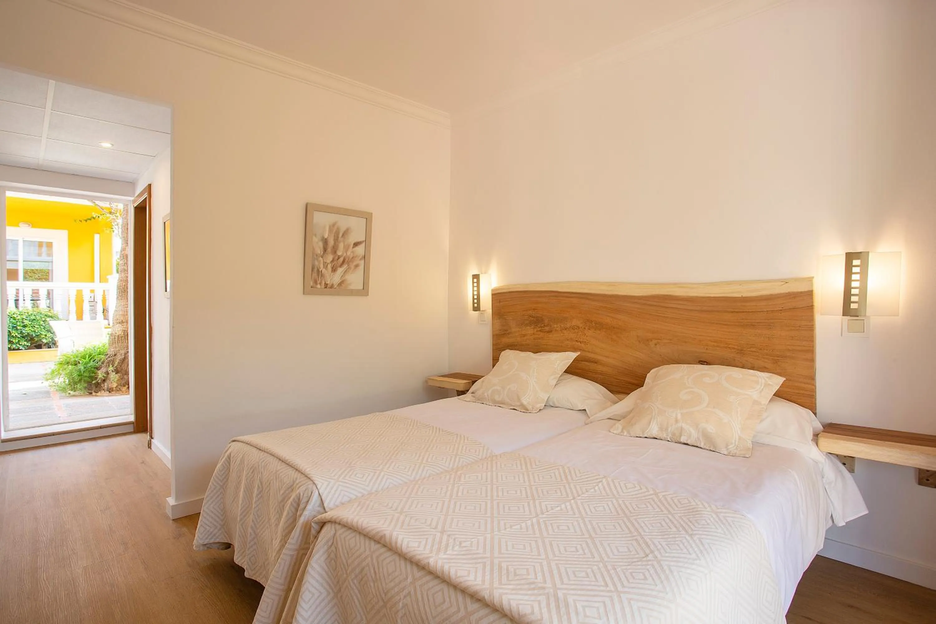 Bed in Hotel Cupidor