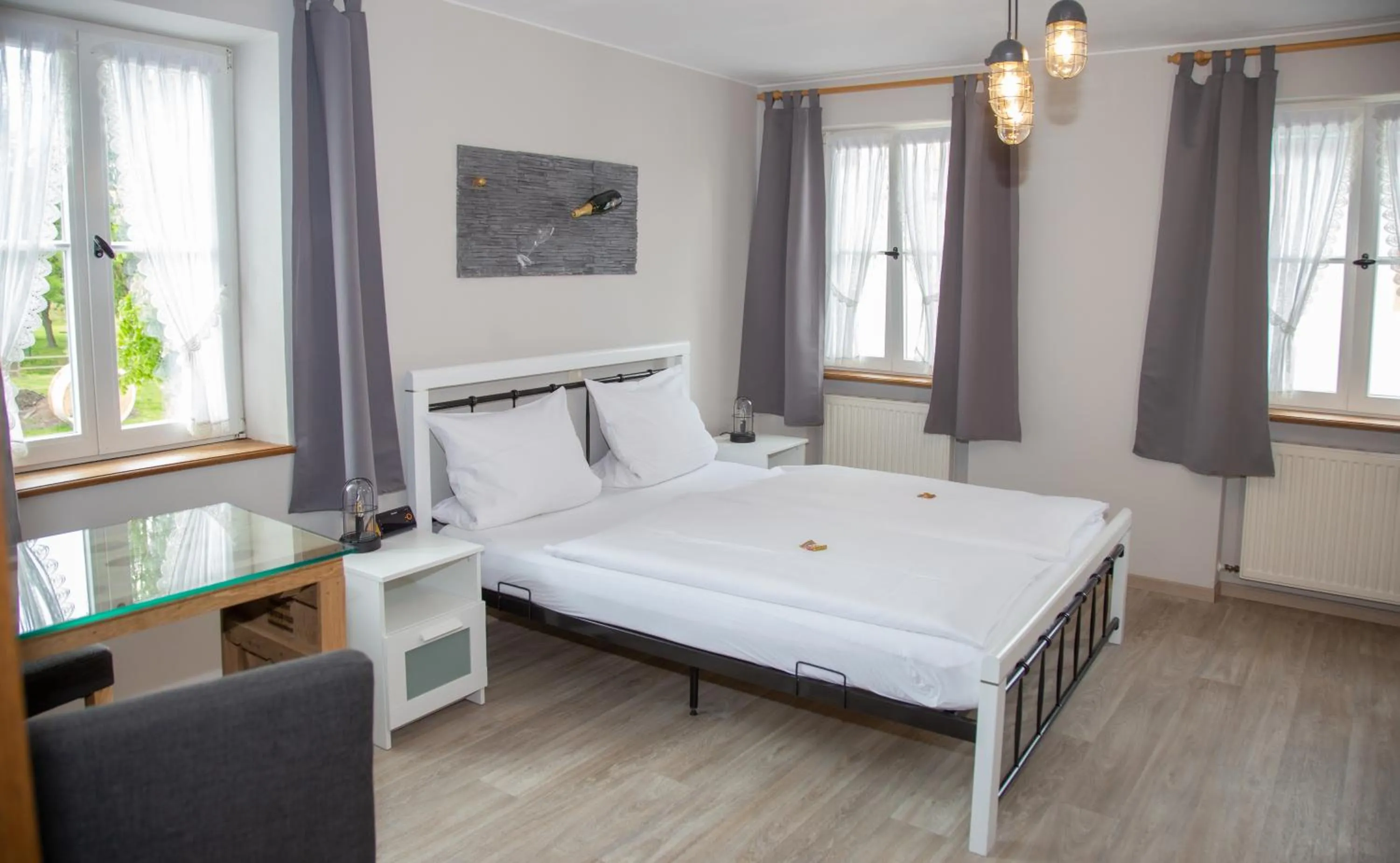 Bed in Weinhaus Kurtrierer Hof