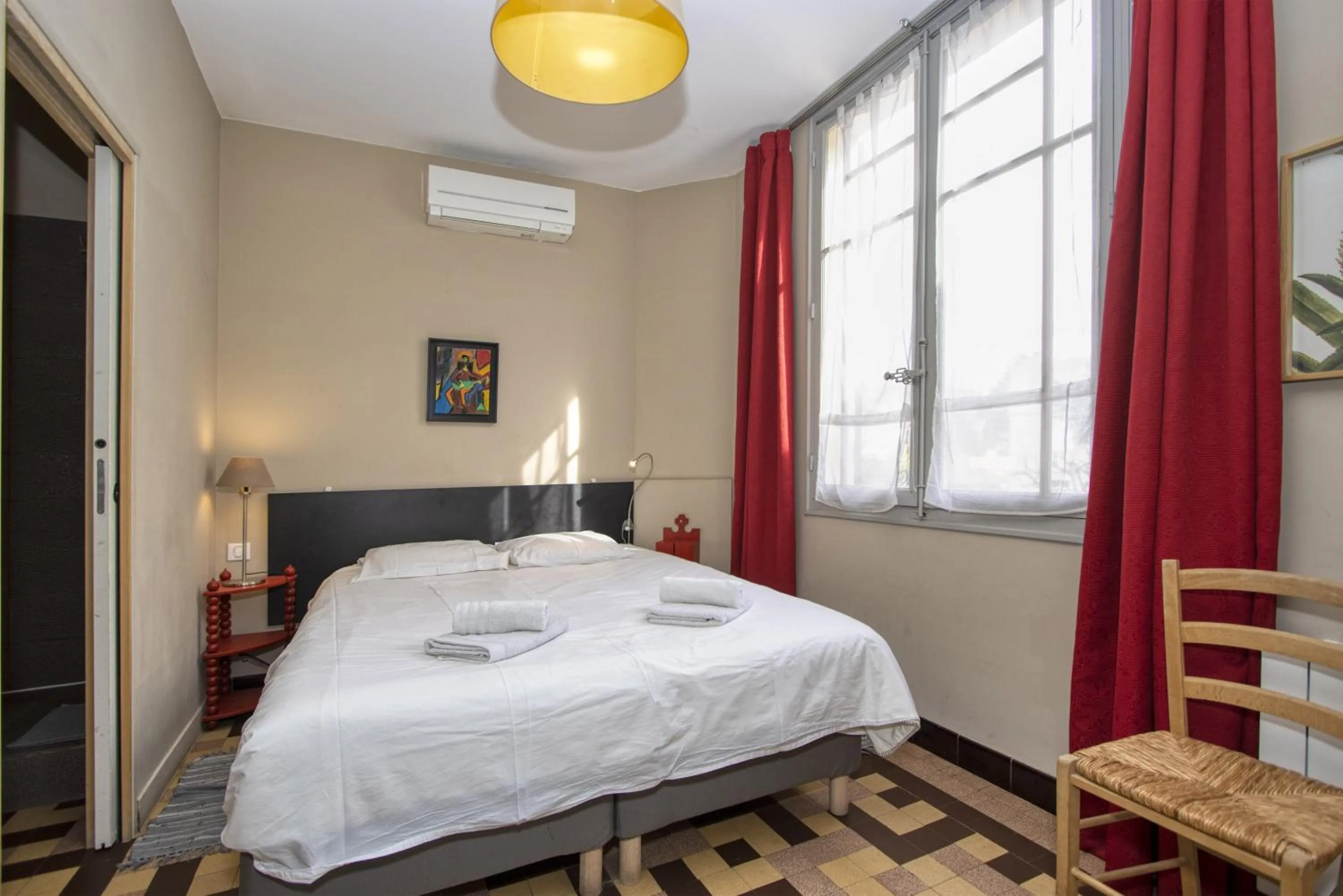 Bedroom, Bed in Villa Maredda