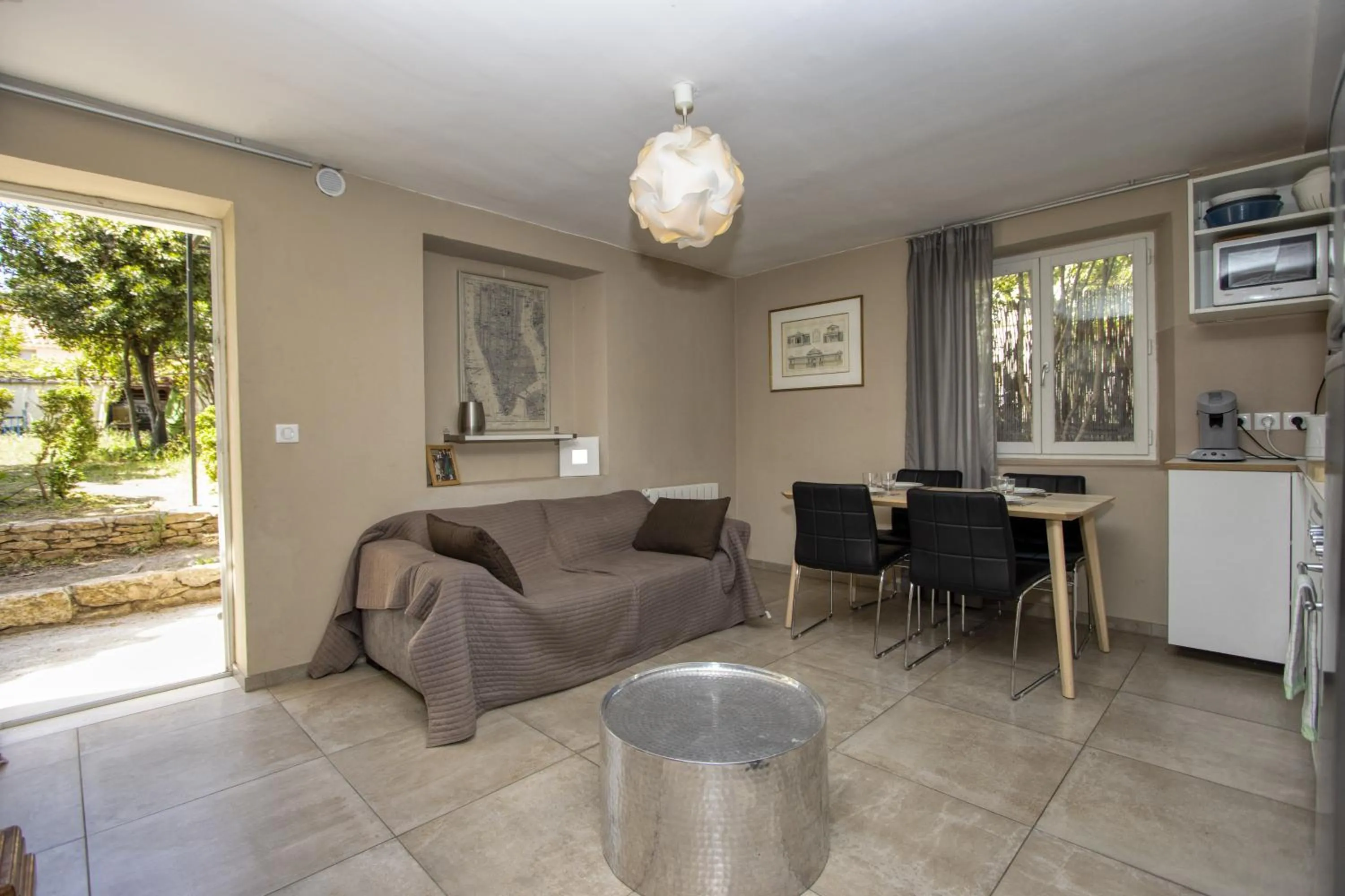 Living room in Villa Maredda