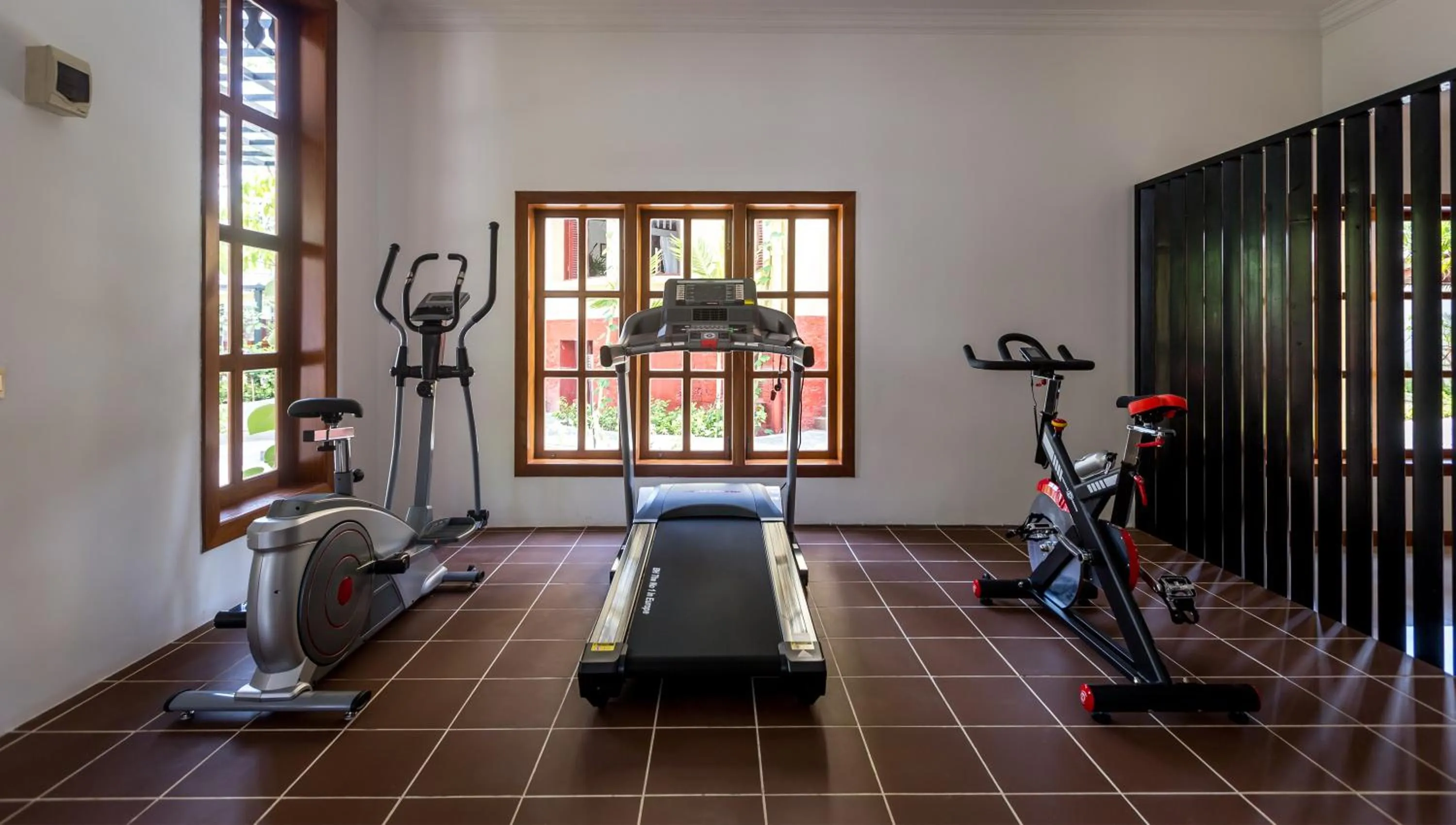 Fitness centre/facilities in La Rivière d' Angkor Resort