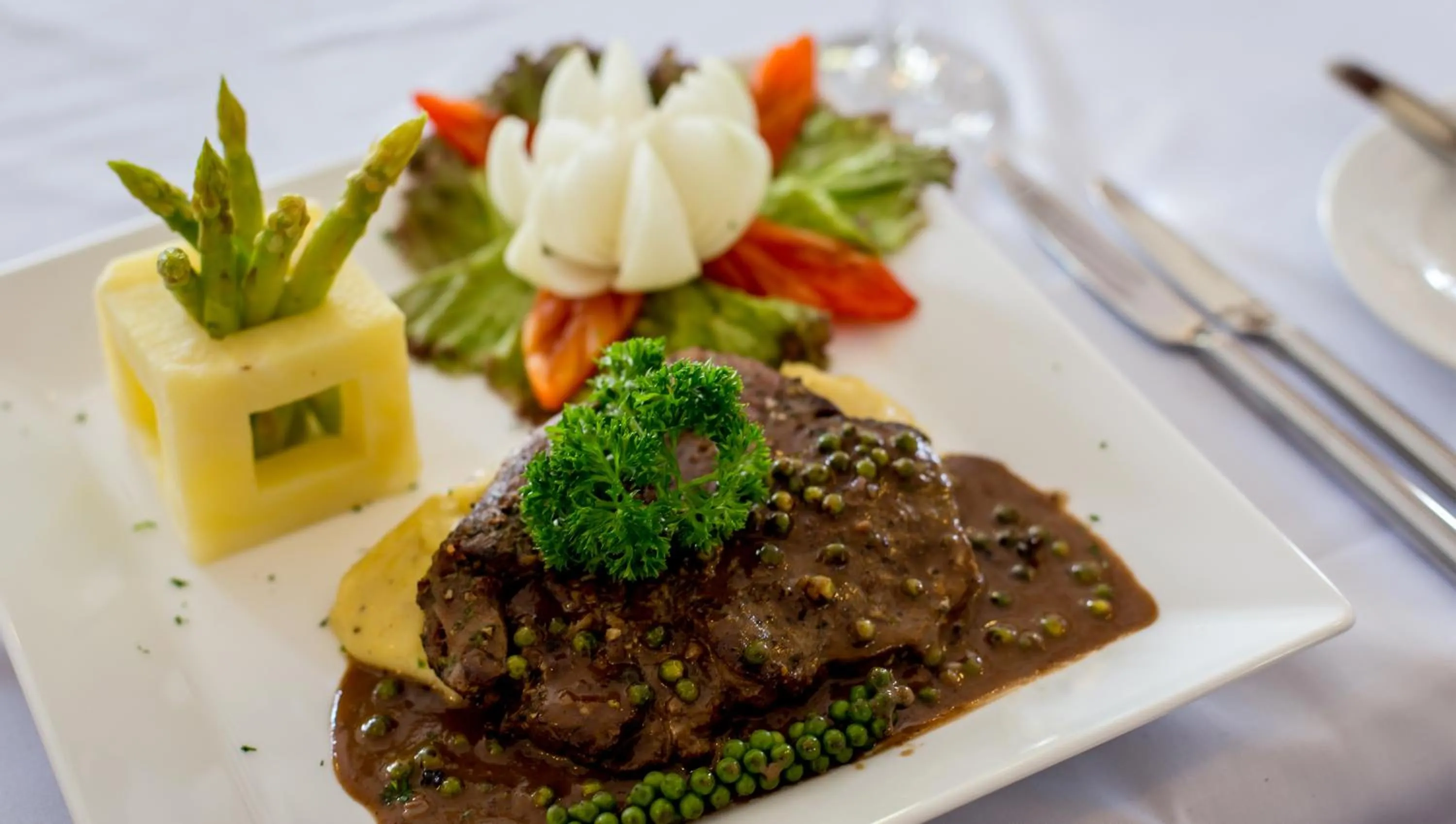 Food in La Rivière d' Angkor Resort