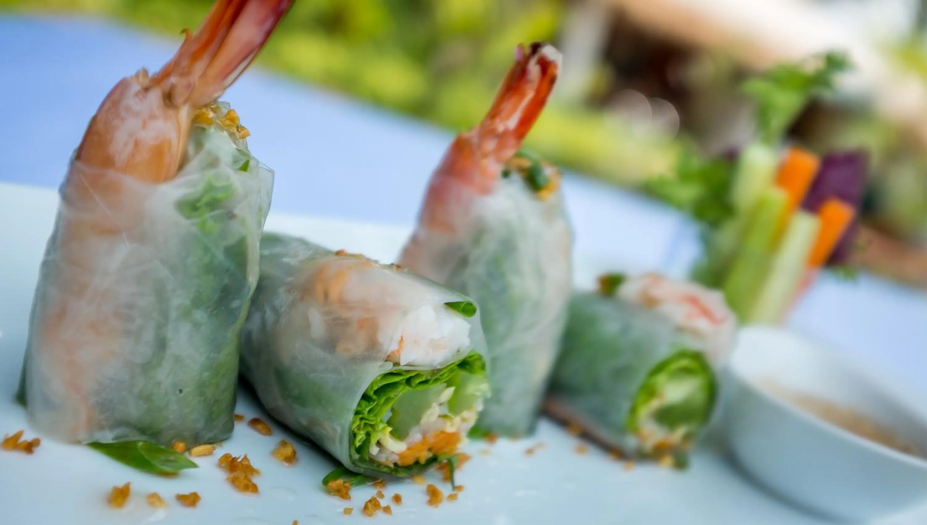 Food in La Rivière d' Angkor Resort