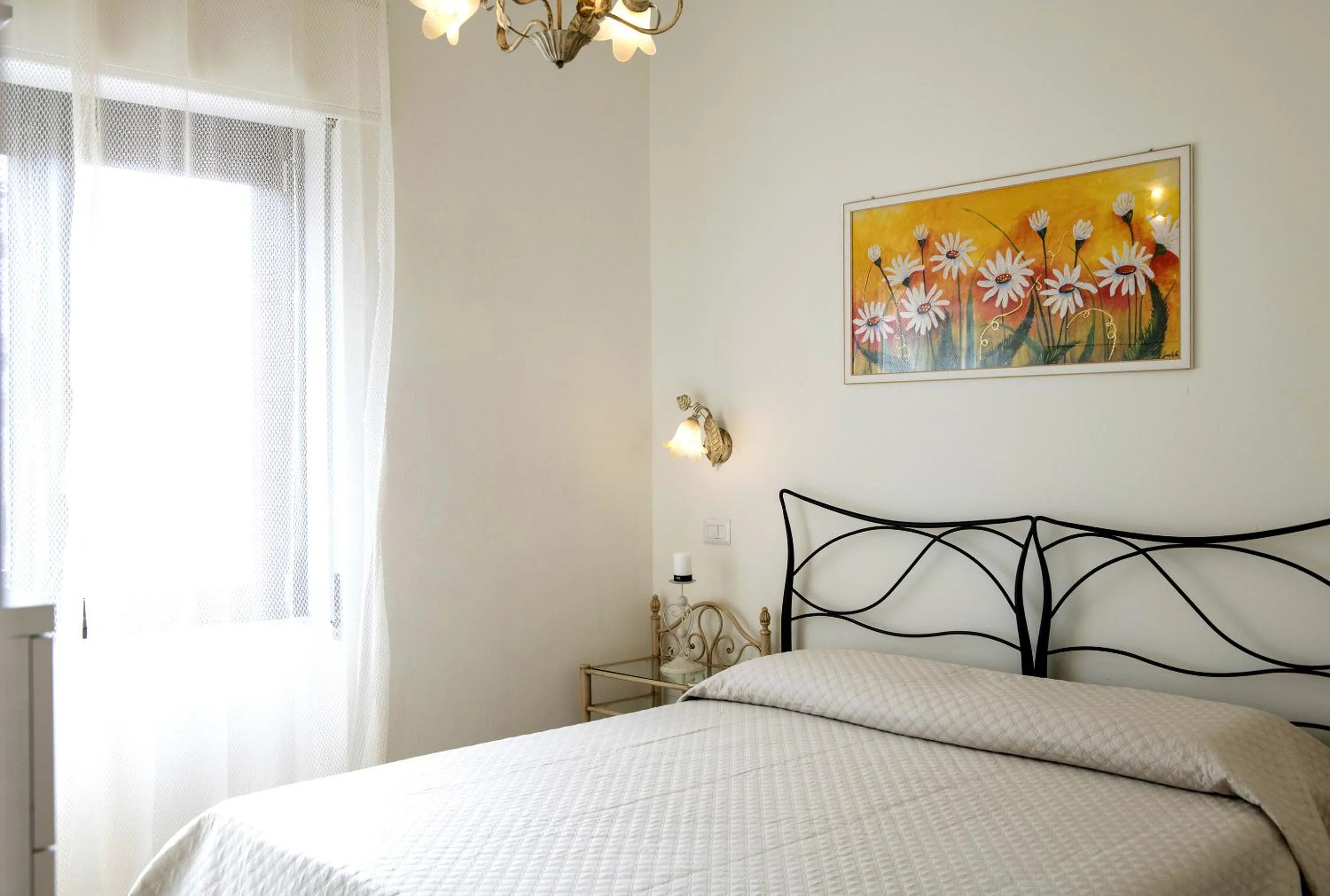 Bedroom, Bed in B&B I Gerani