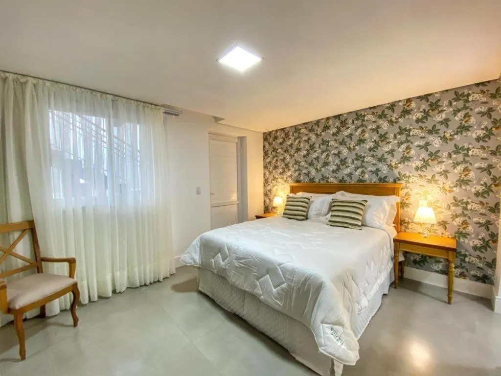 Bed in Pousada Villa Vie