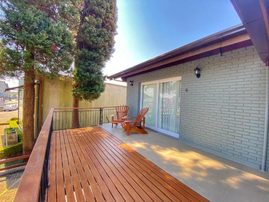 Balcony/Terrace in Pousada Villa Vie