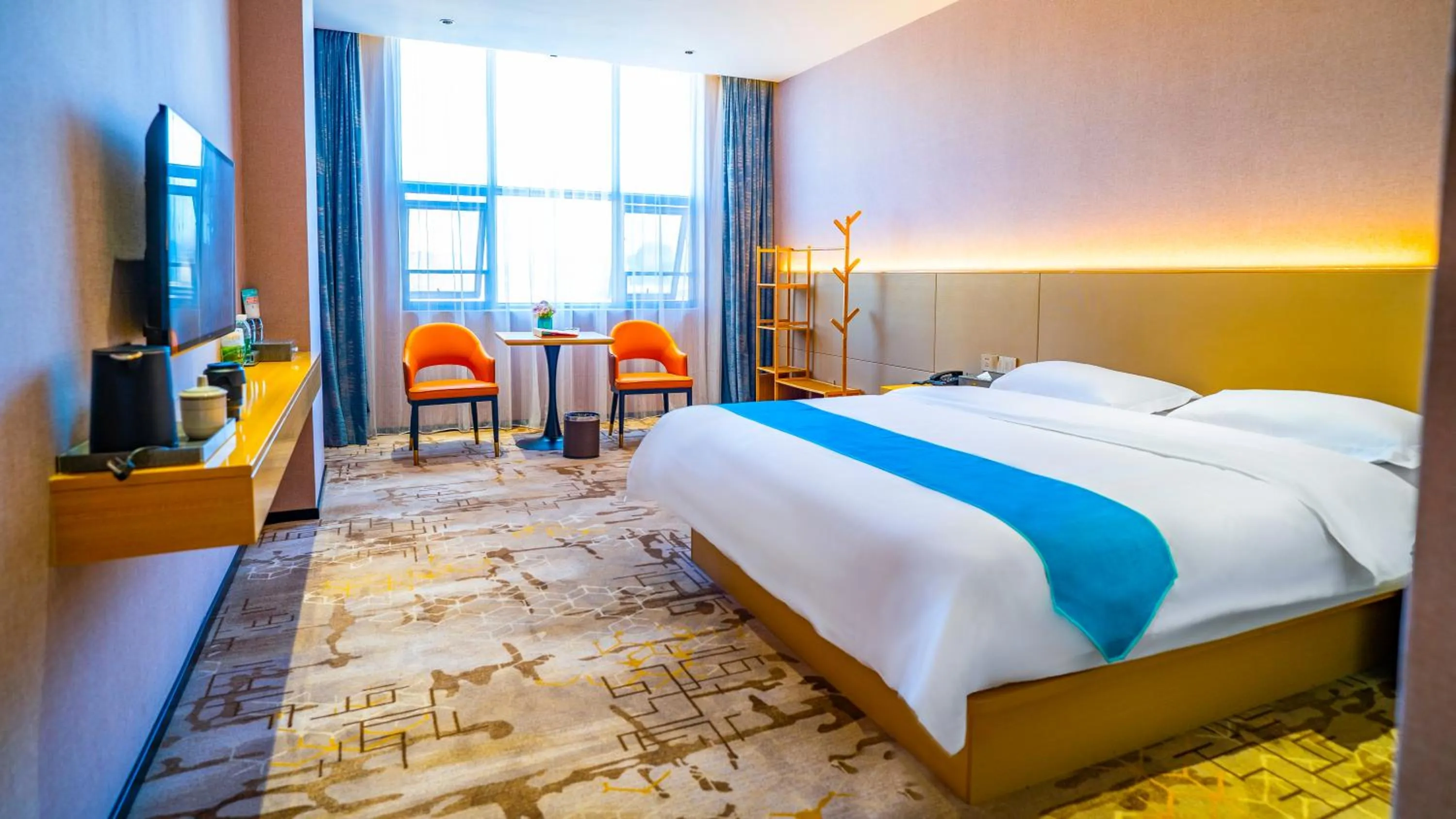 Bedroom, Bed in Wansheng Hotel