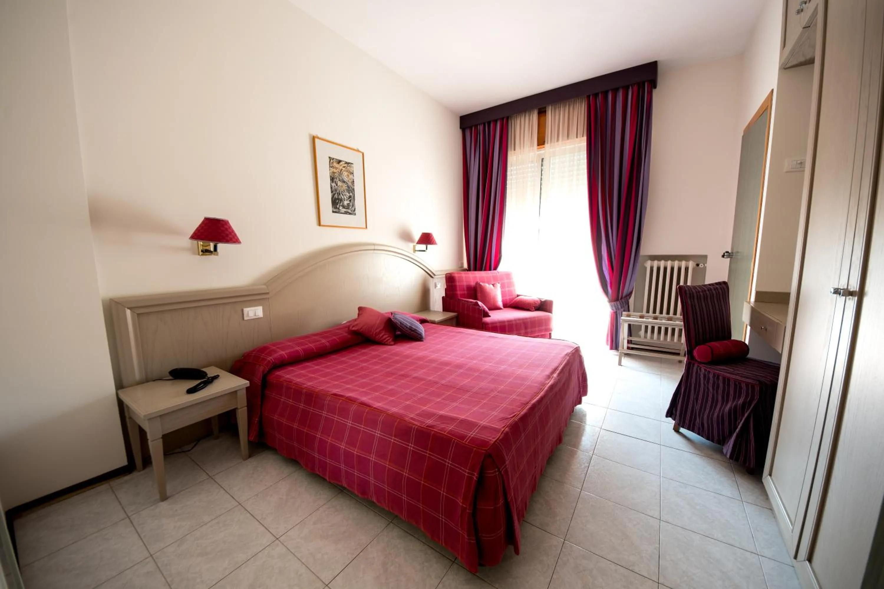 Bed in Hotel Splendid