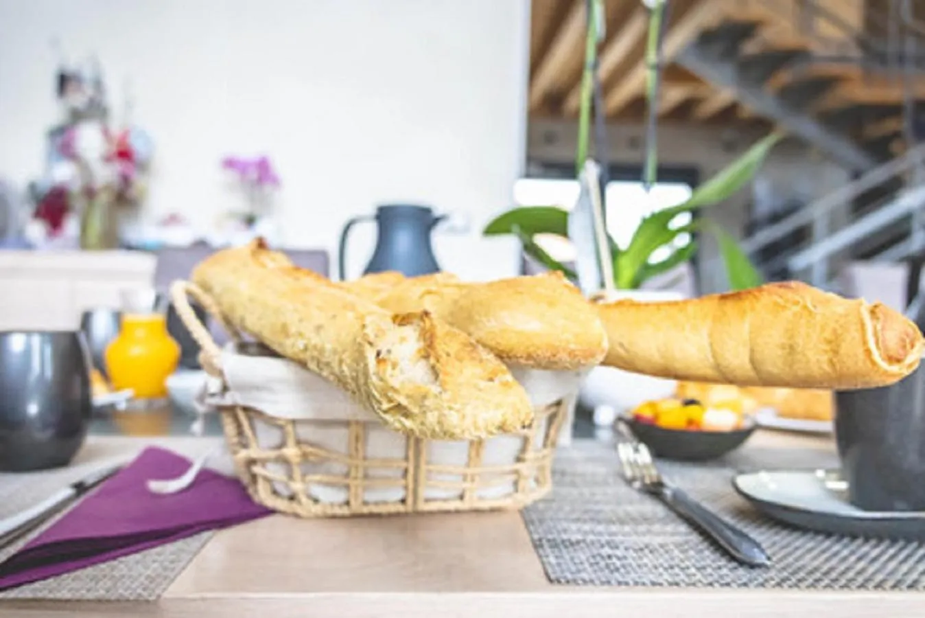 Breakfast in Ome sweet home