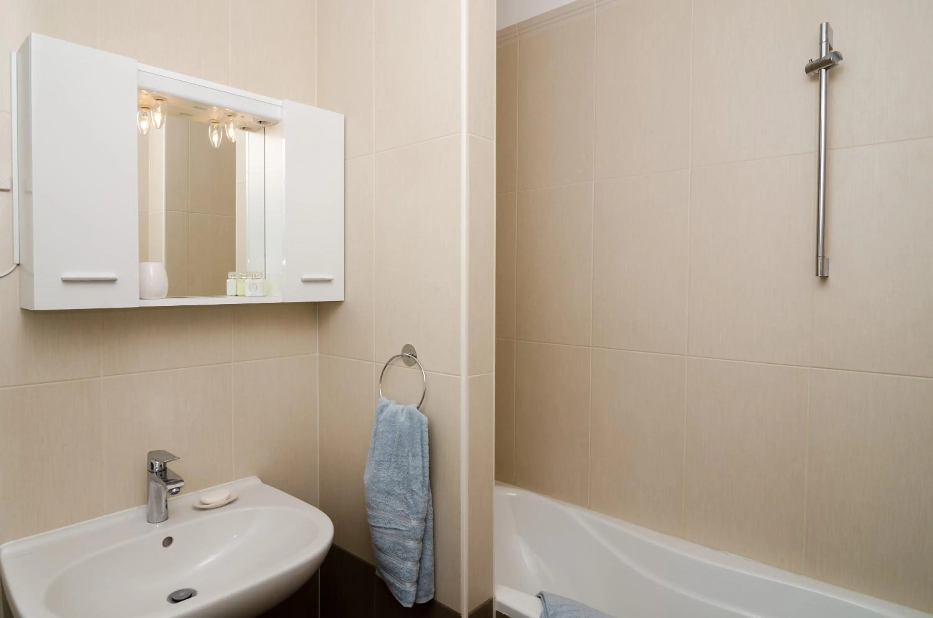 Bathroom in Apartment Atlant