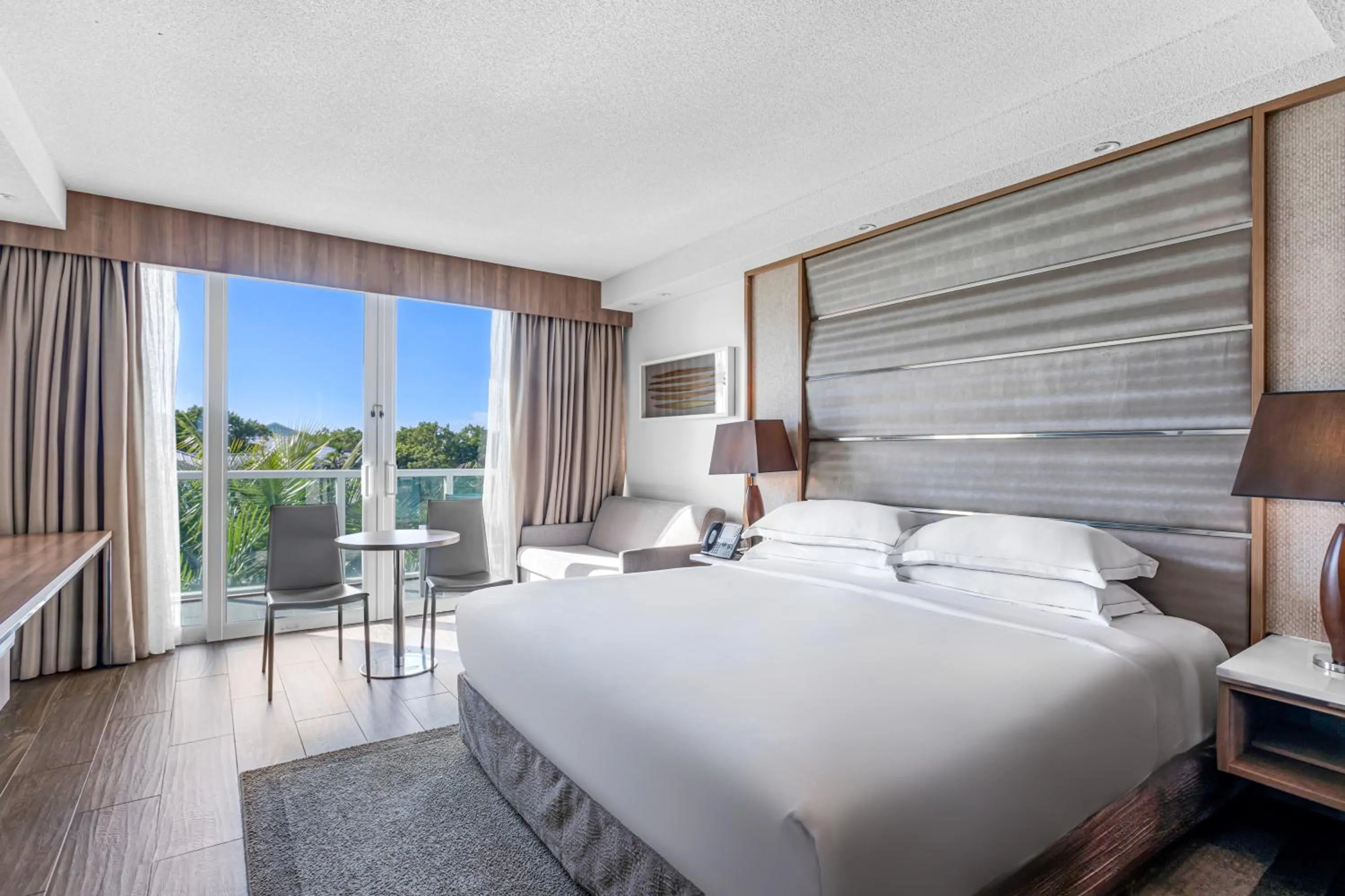 Bed in Resorts World Bimini