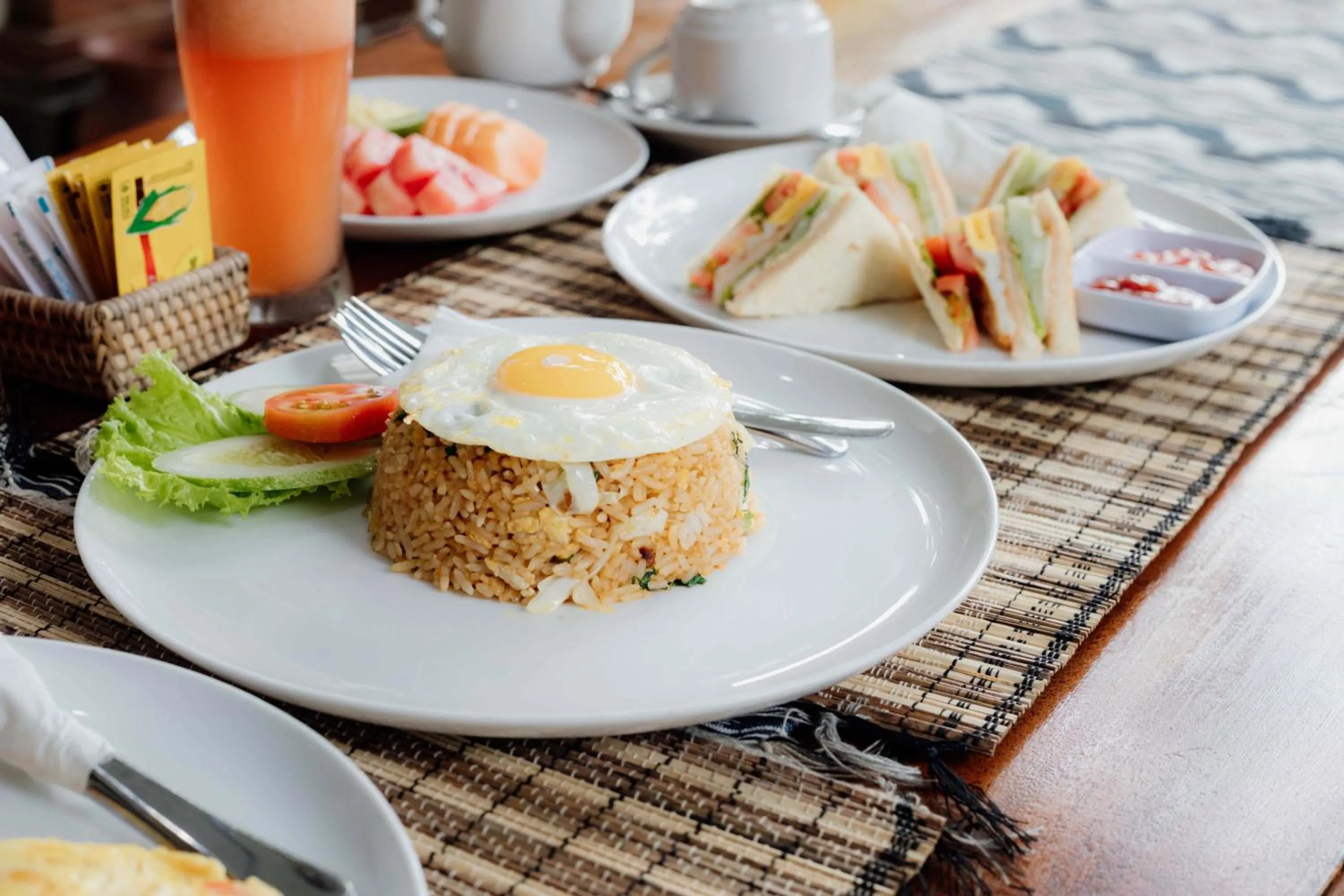 Food and drinks in Ubud Mesari Private Pool Villa