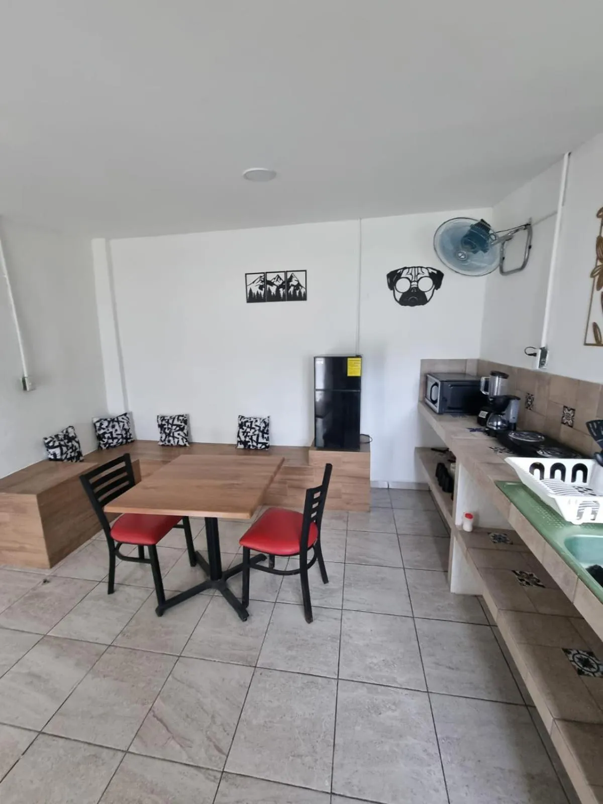 Kitchen or kitchenette in Villas La Vista