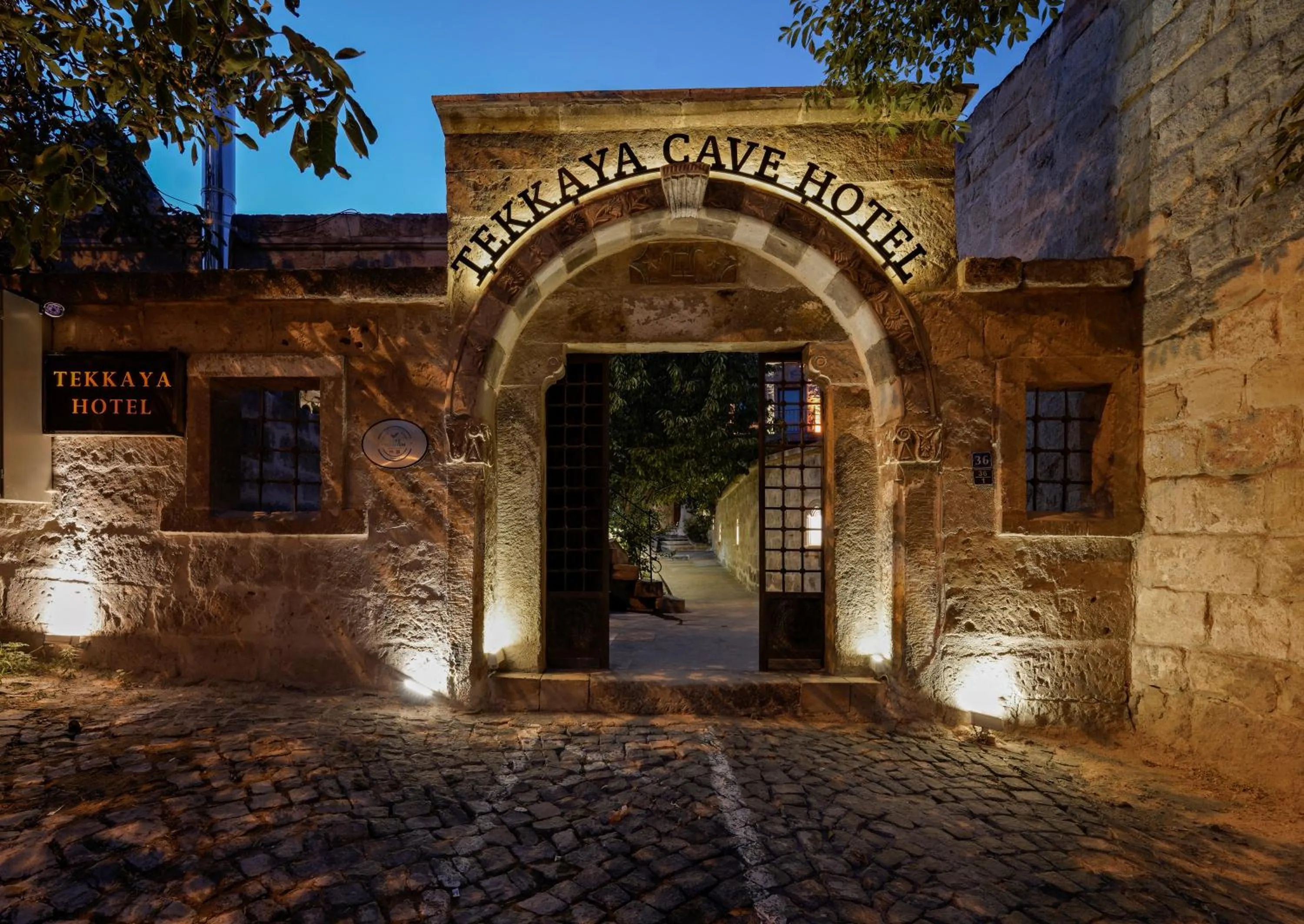 Facade/entrance in Tekkaya Cave Hotel