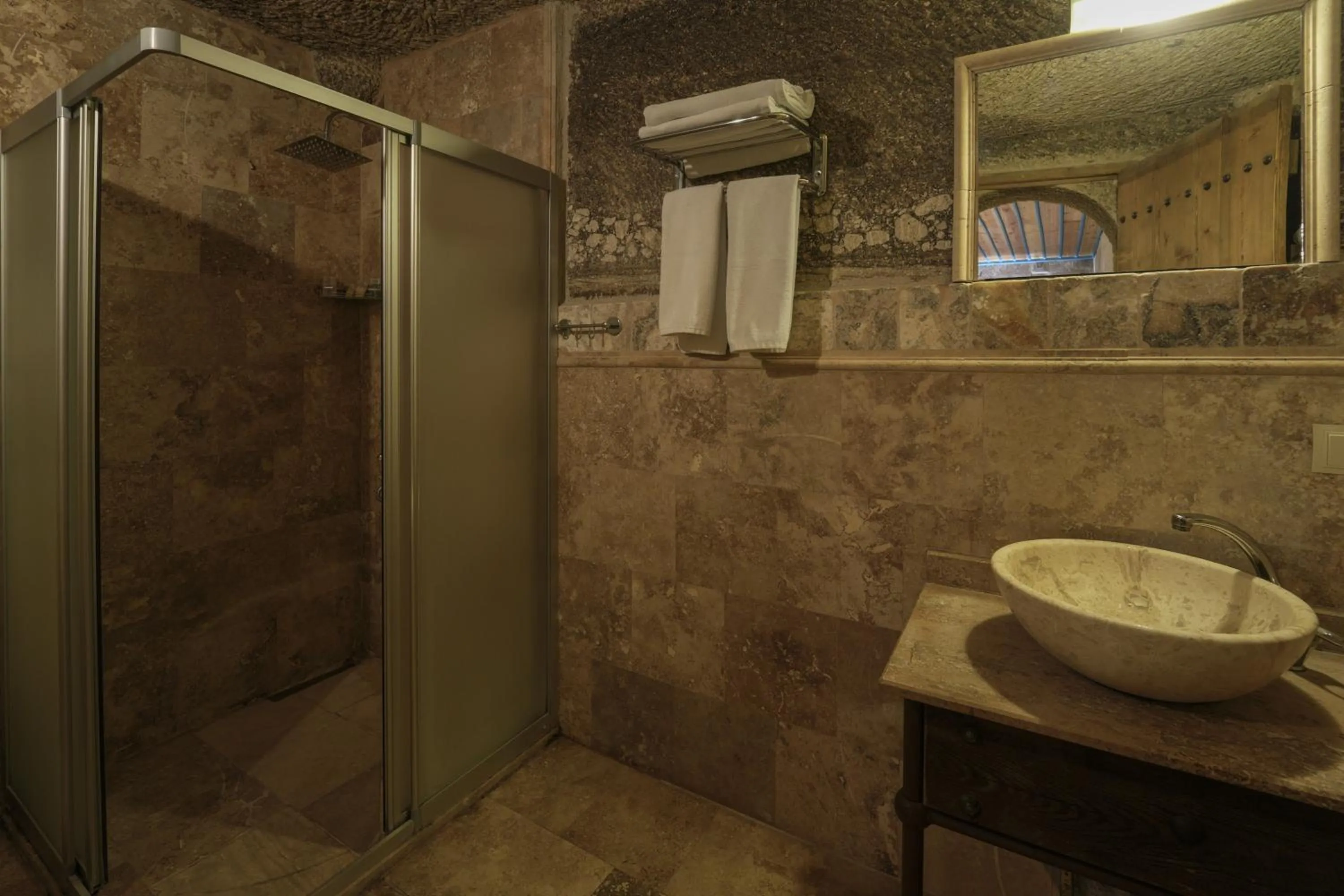 Bathroom in Tekkaya Cave Hotel