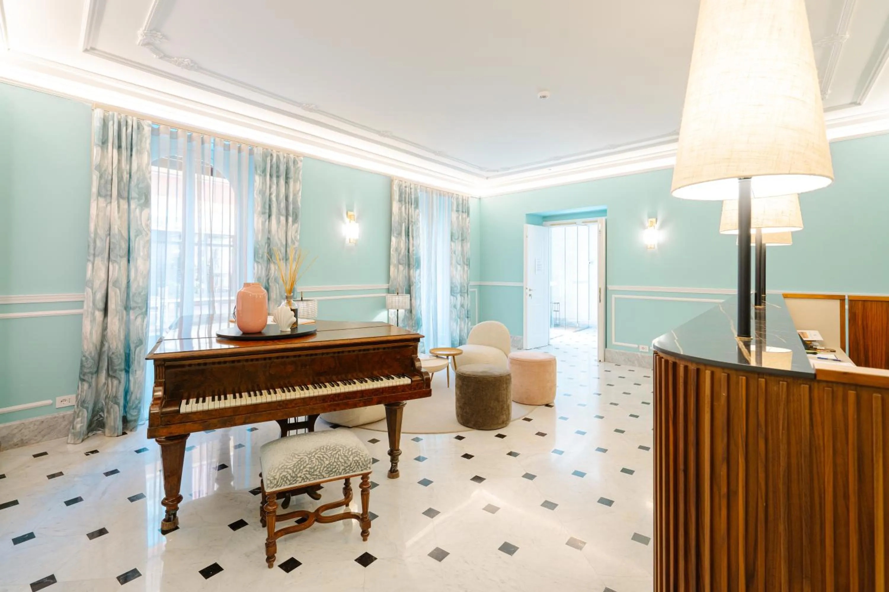 Lobby or reception in Hotel Nazionale