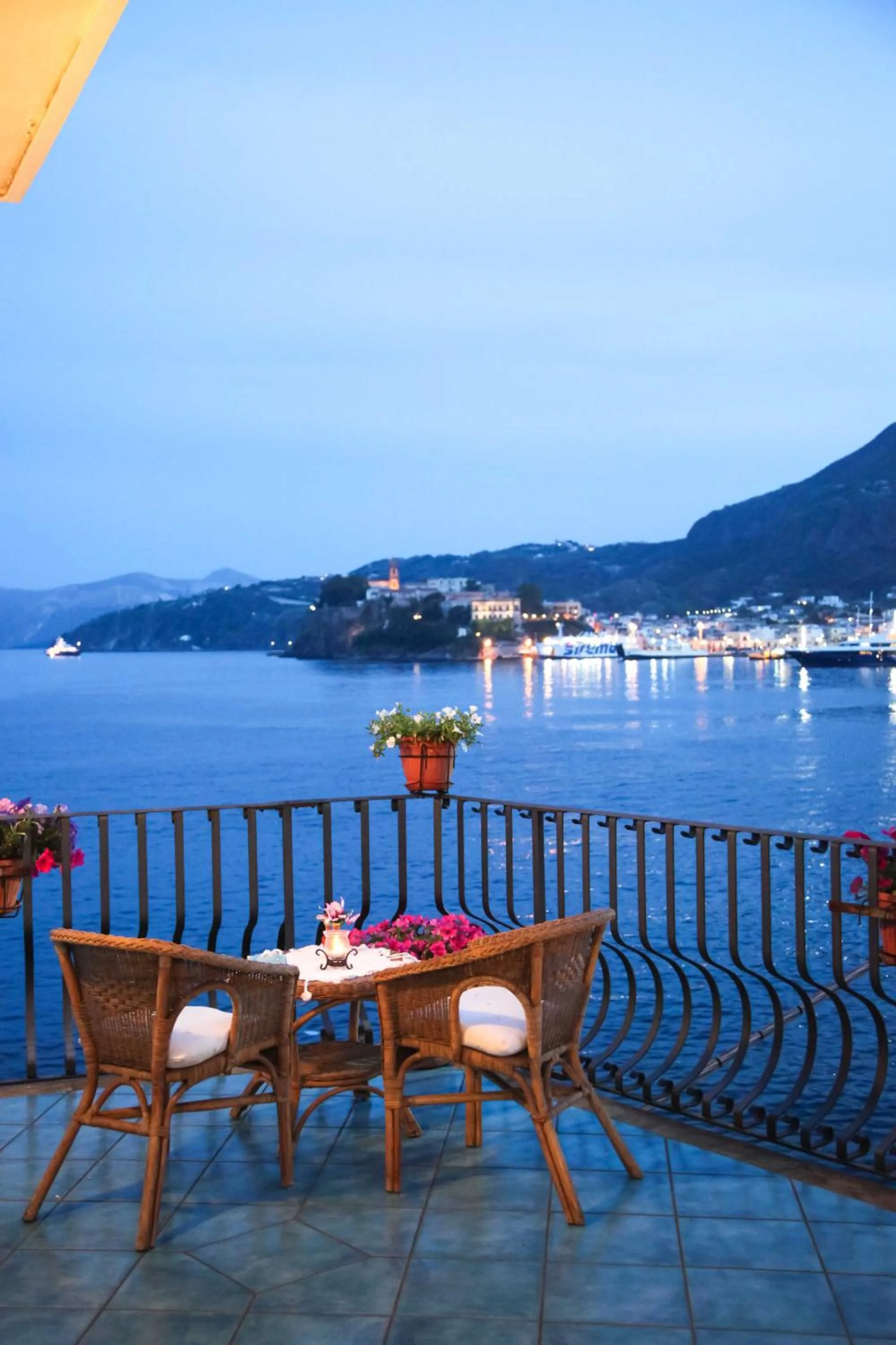 Sea view in B&B Alta Marea Lipari