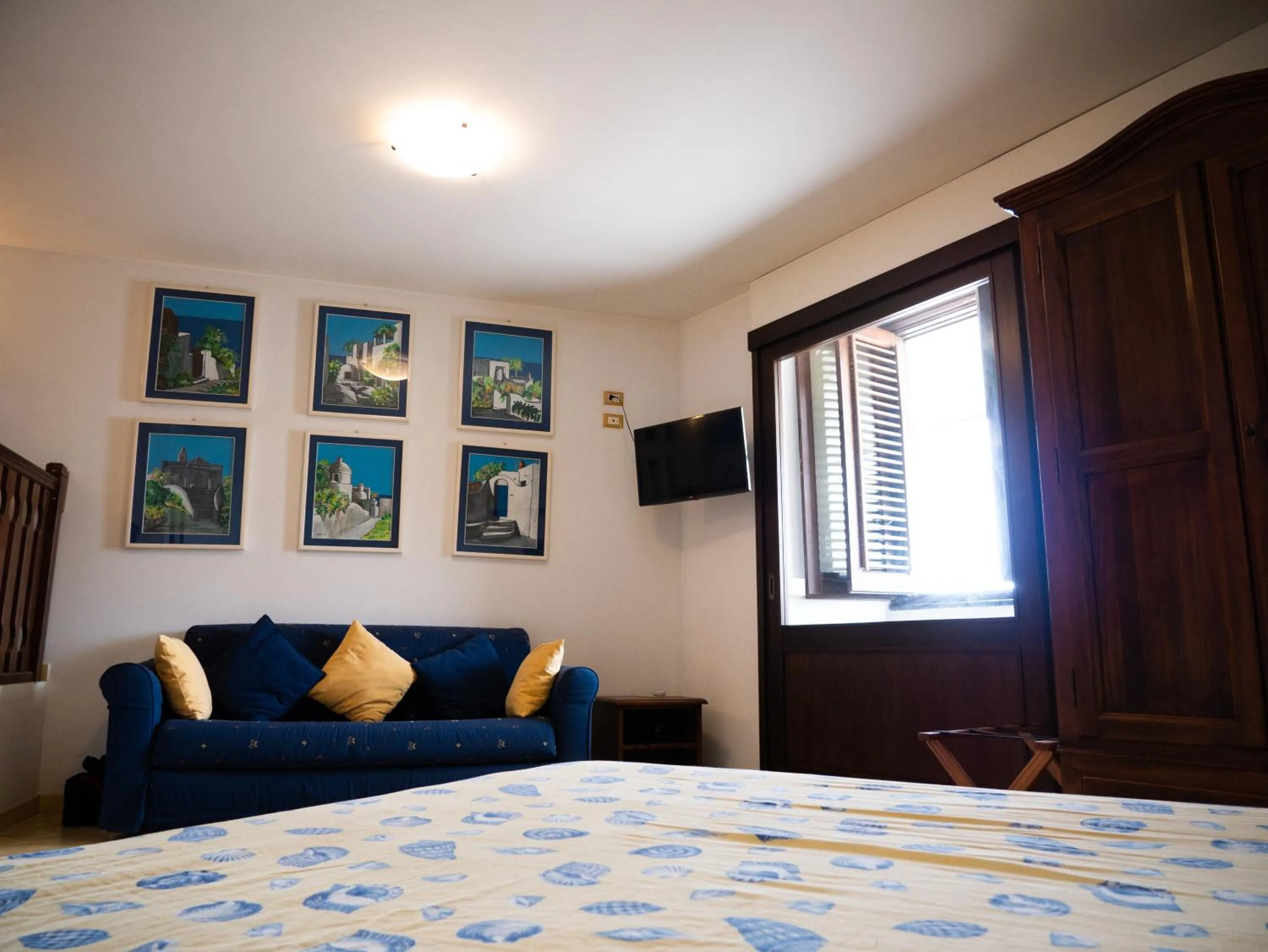 Bed in B&B Alta Marea Lipari