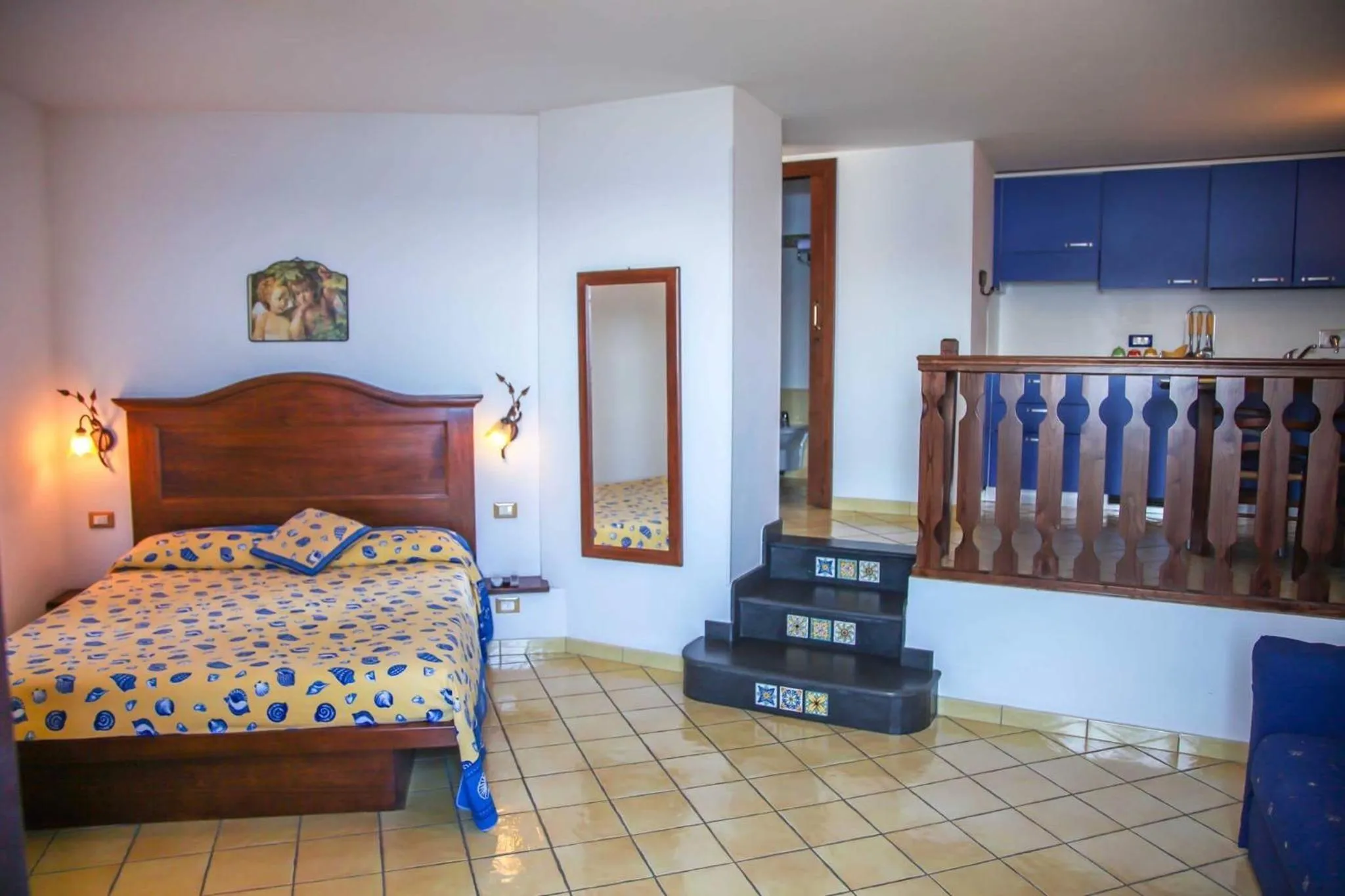 Bed in B&B Alta Marea Lipari