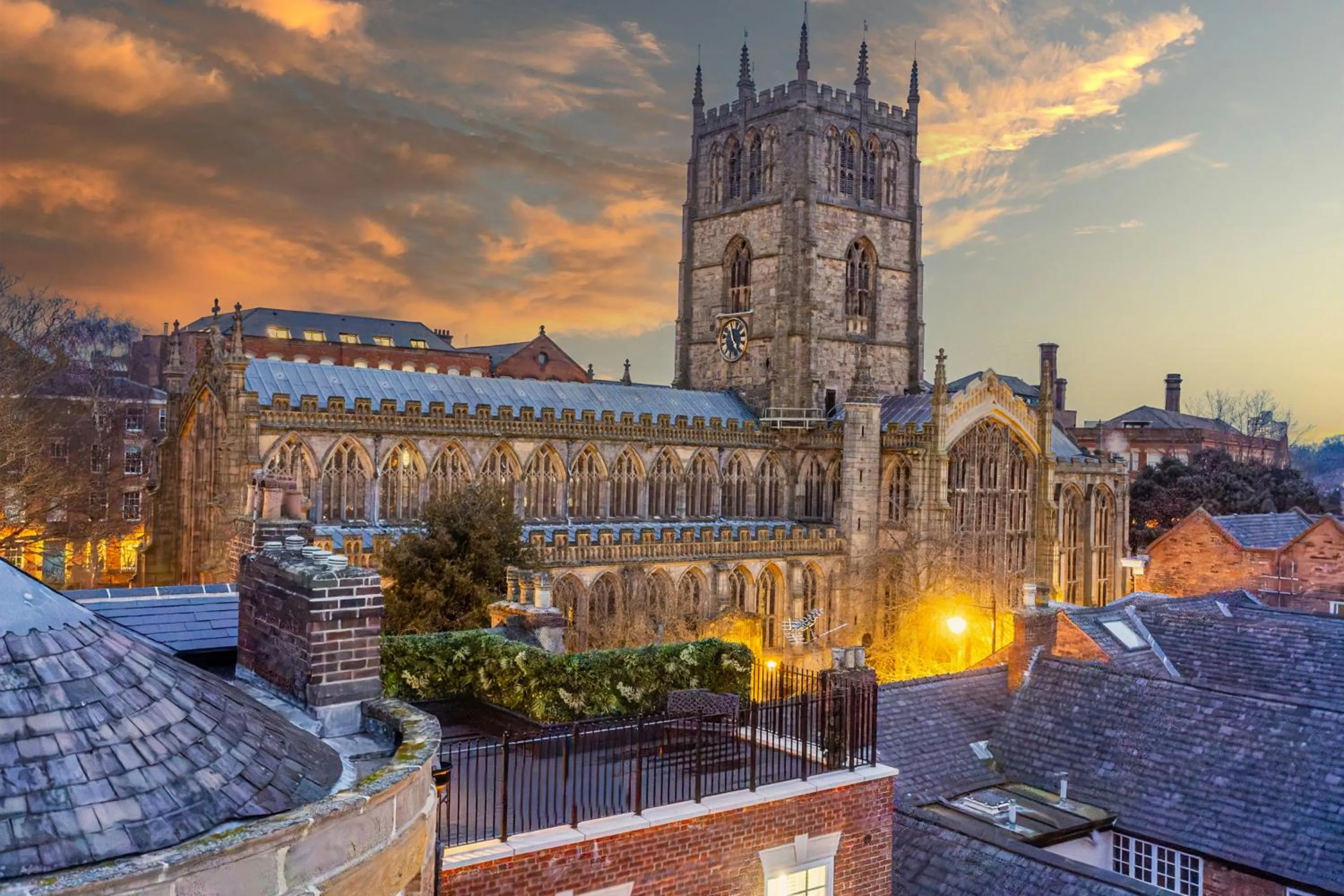 Landmark view in St Marys Quarters