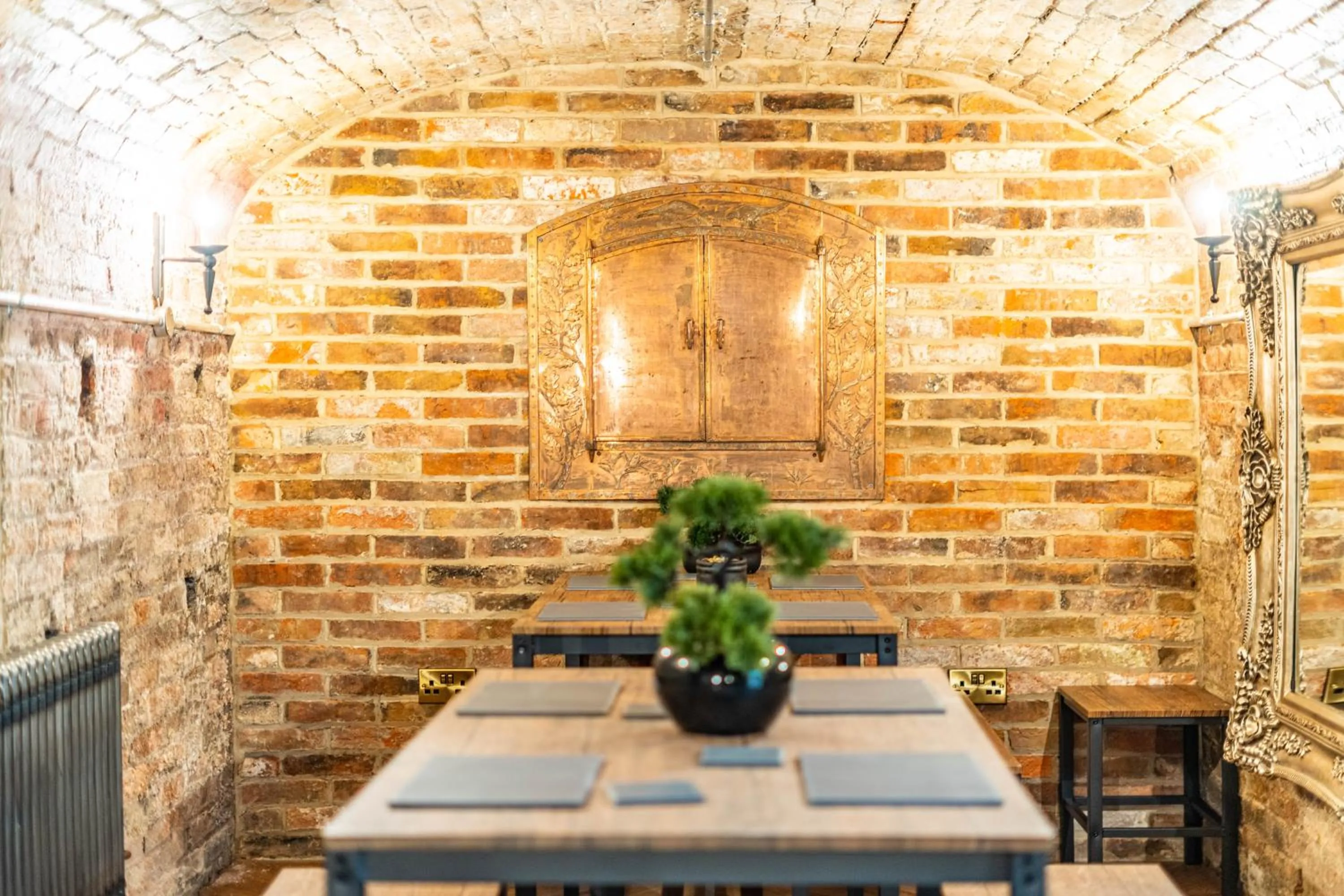 Seating area in St Marys Quarters