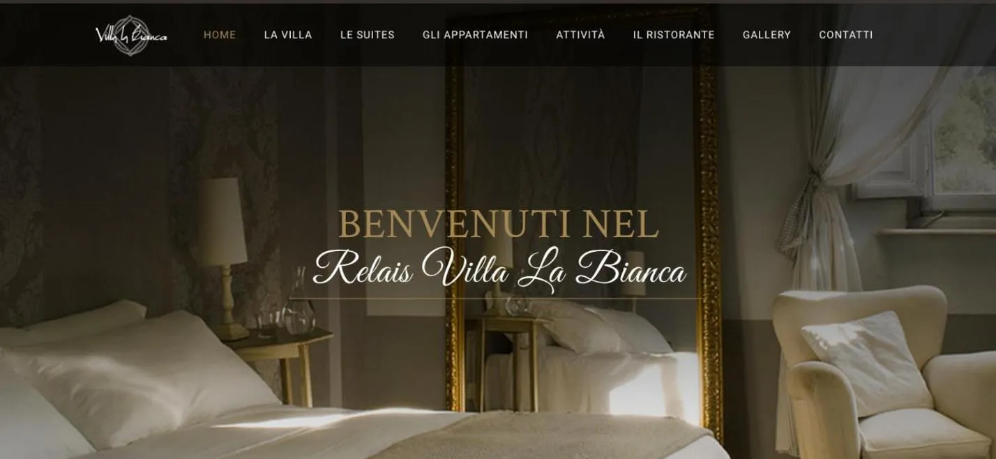 Logo/Certificate/Sign in Villa La Bianca