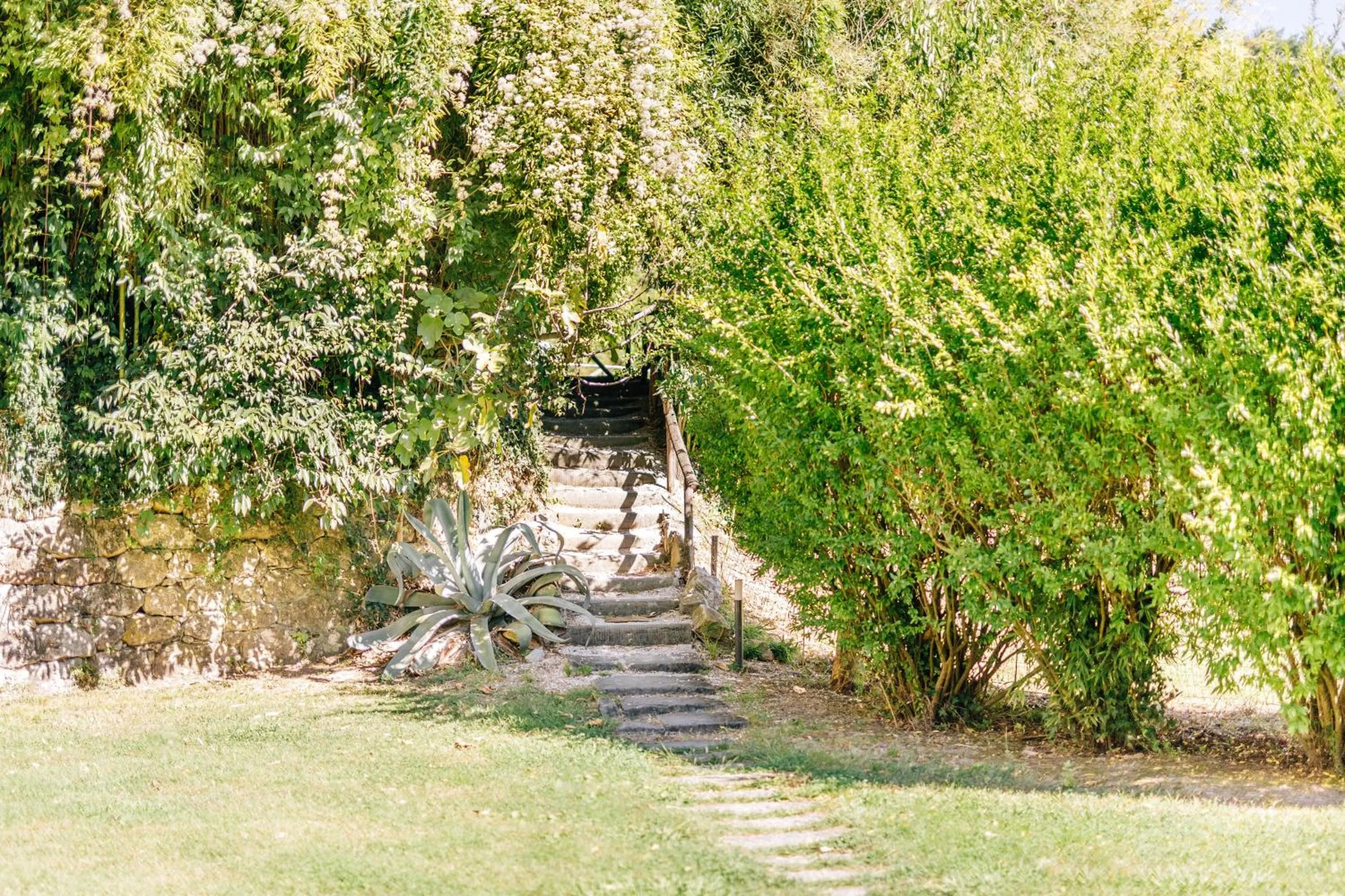 Garden in Villa La Bianca