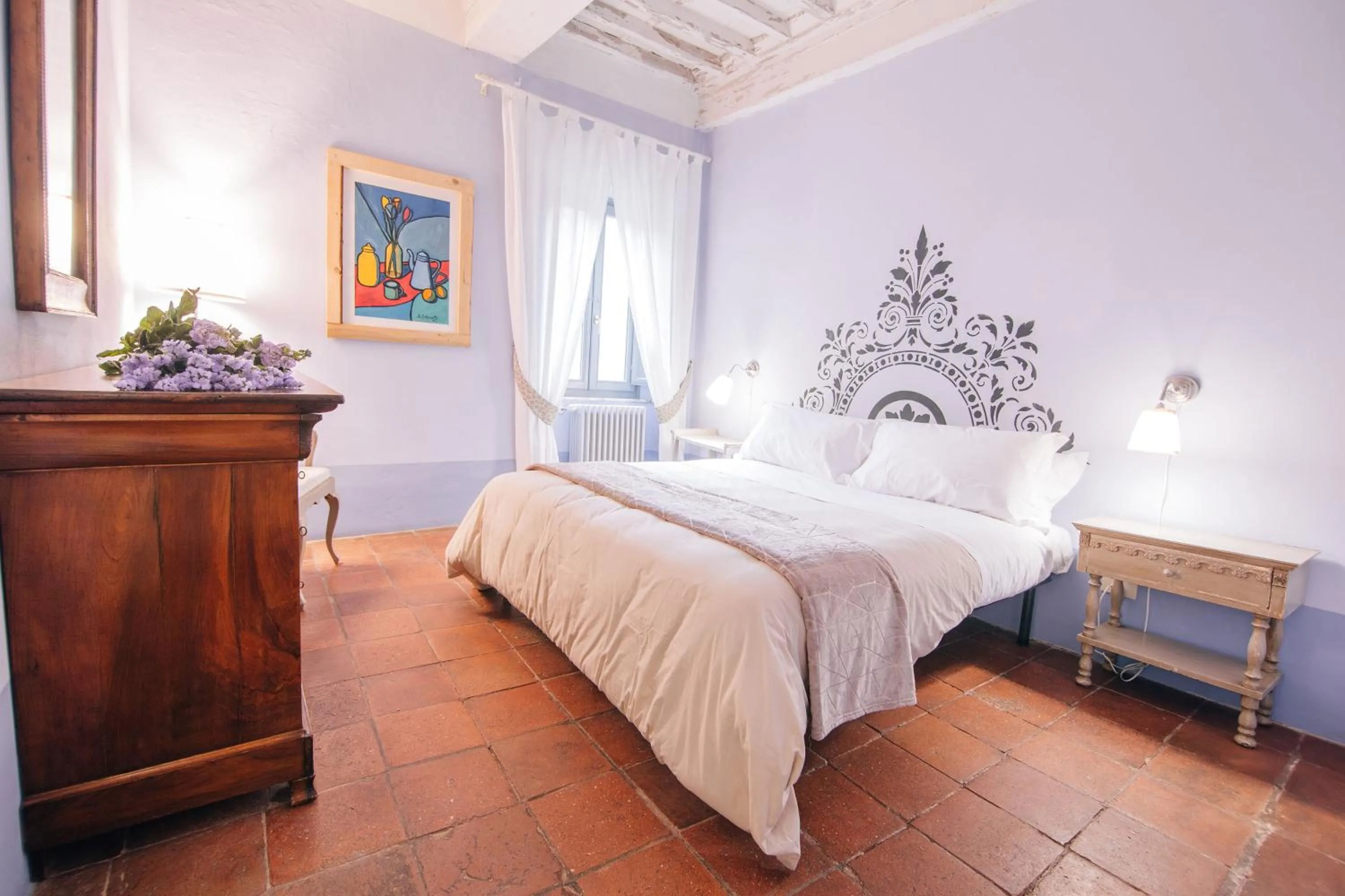 Bedroom in Villa La Bianca