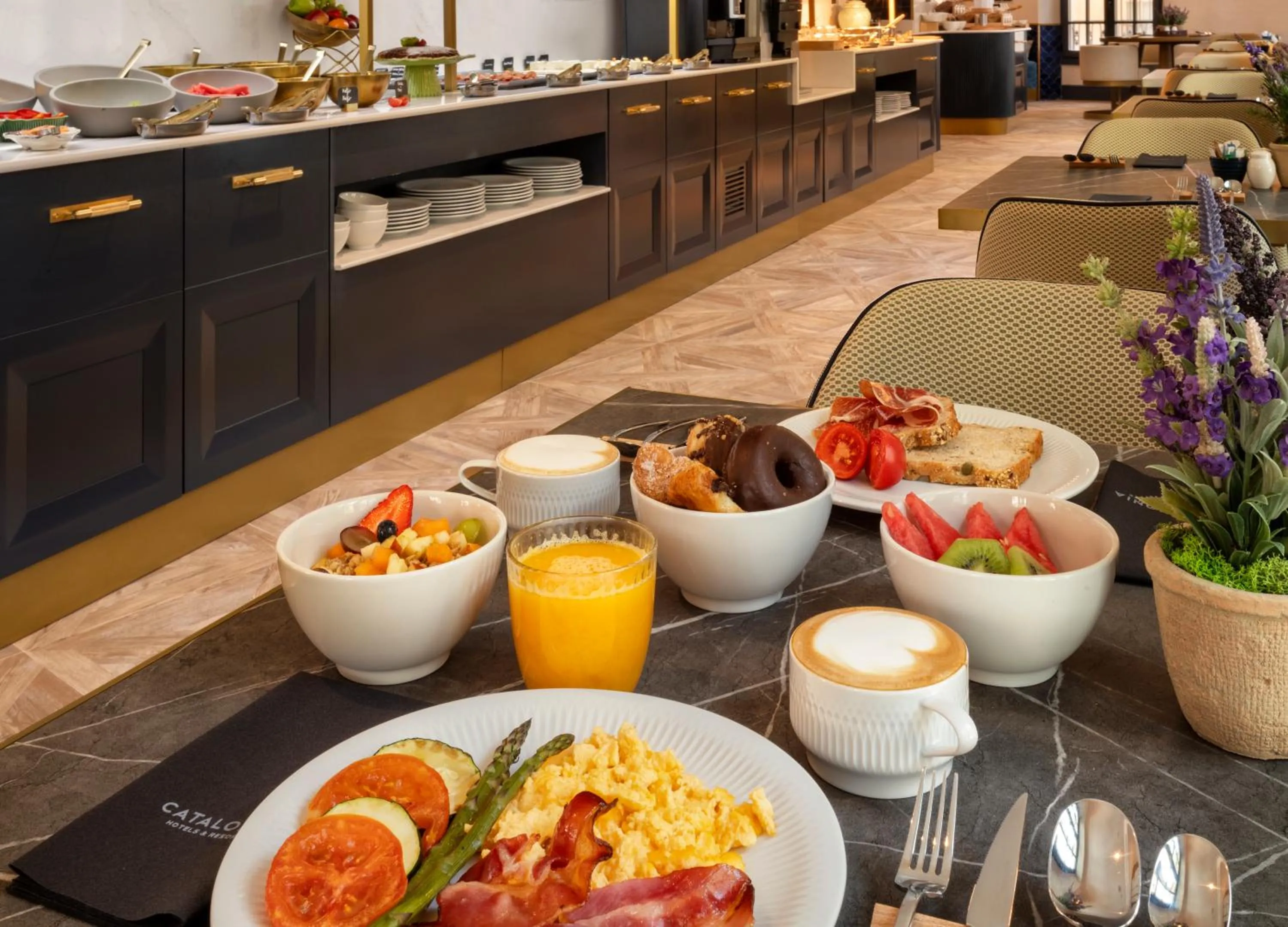 Food and drinks in Catalonia Puerta del Mar