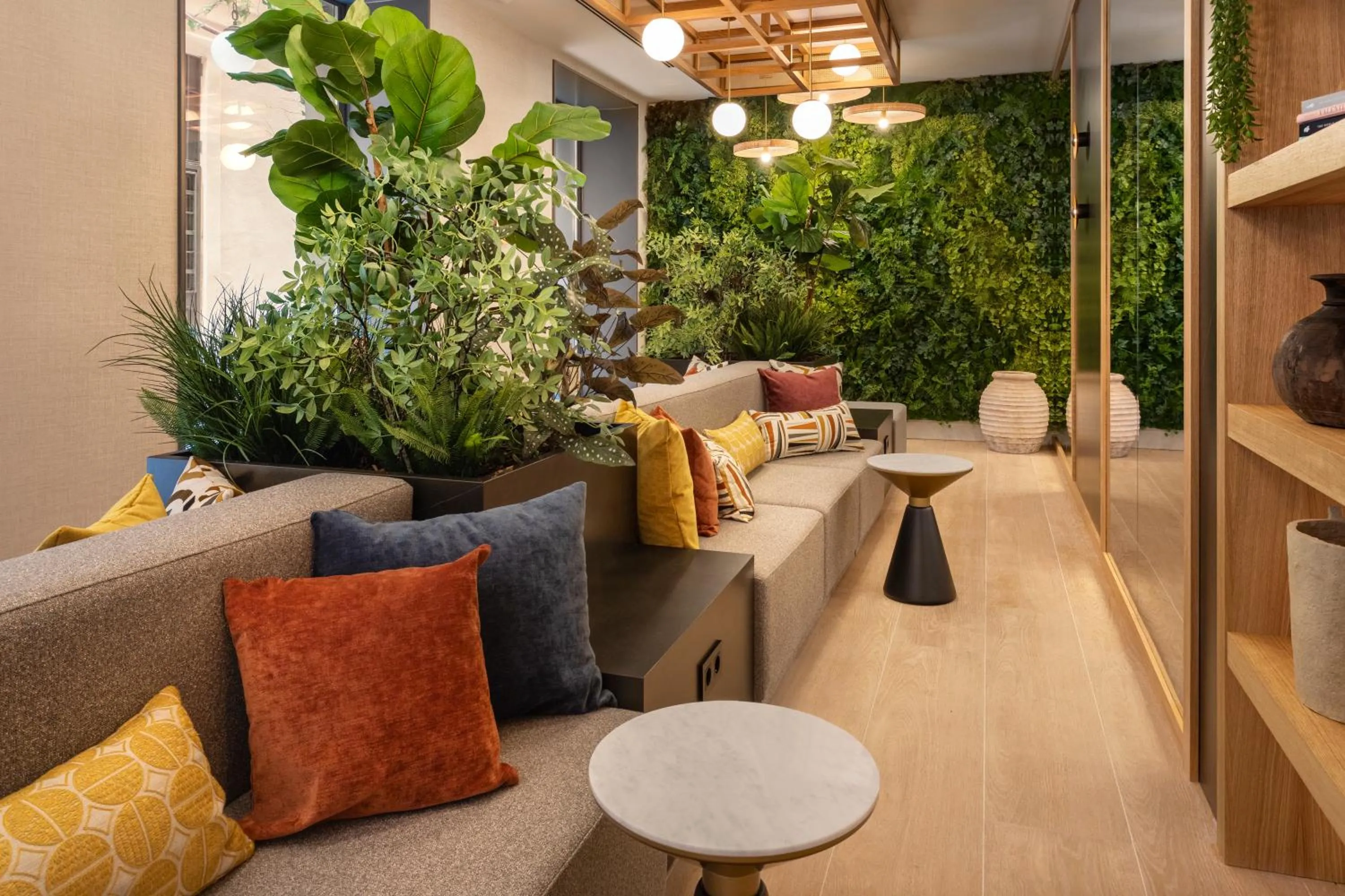 Lobby or reception in Catalonia Puerta del Mar