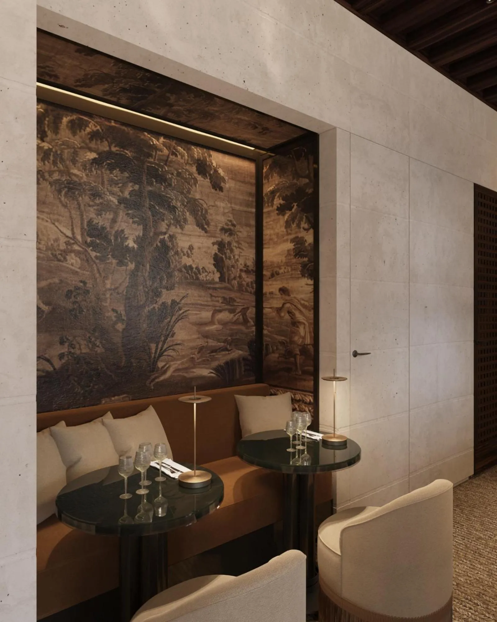 Lounge or bar in Mondovi Luxury Suites