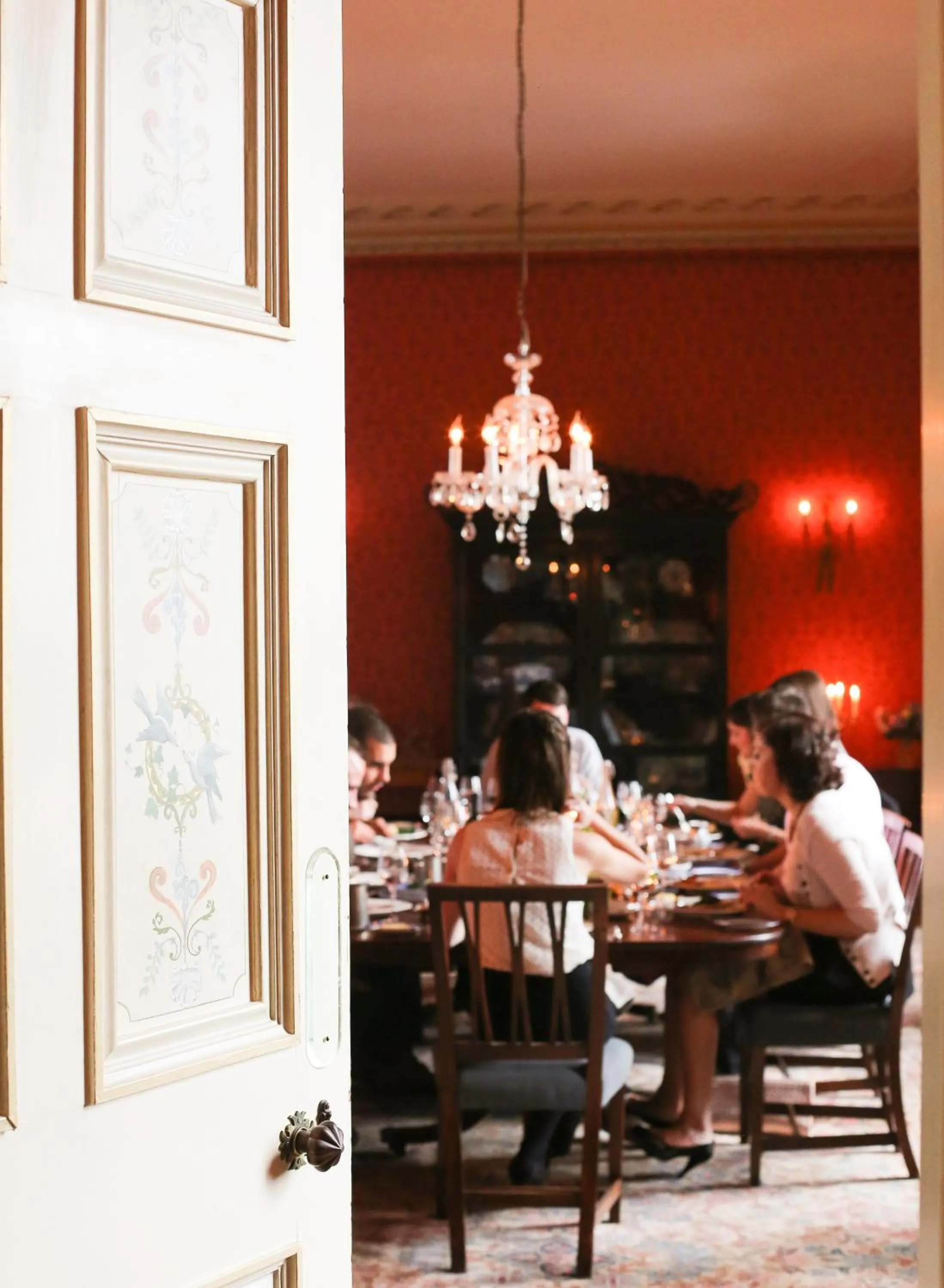 Dining area in Ballyvolane House
