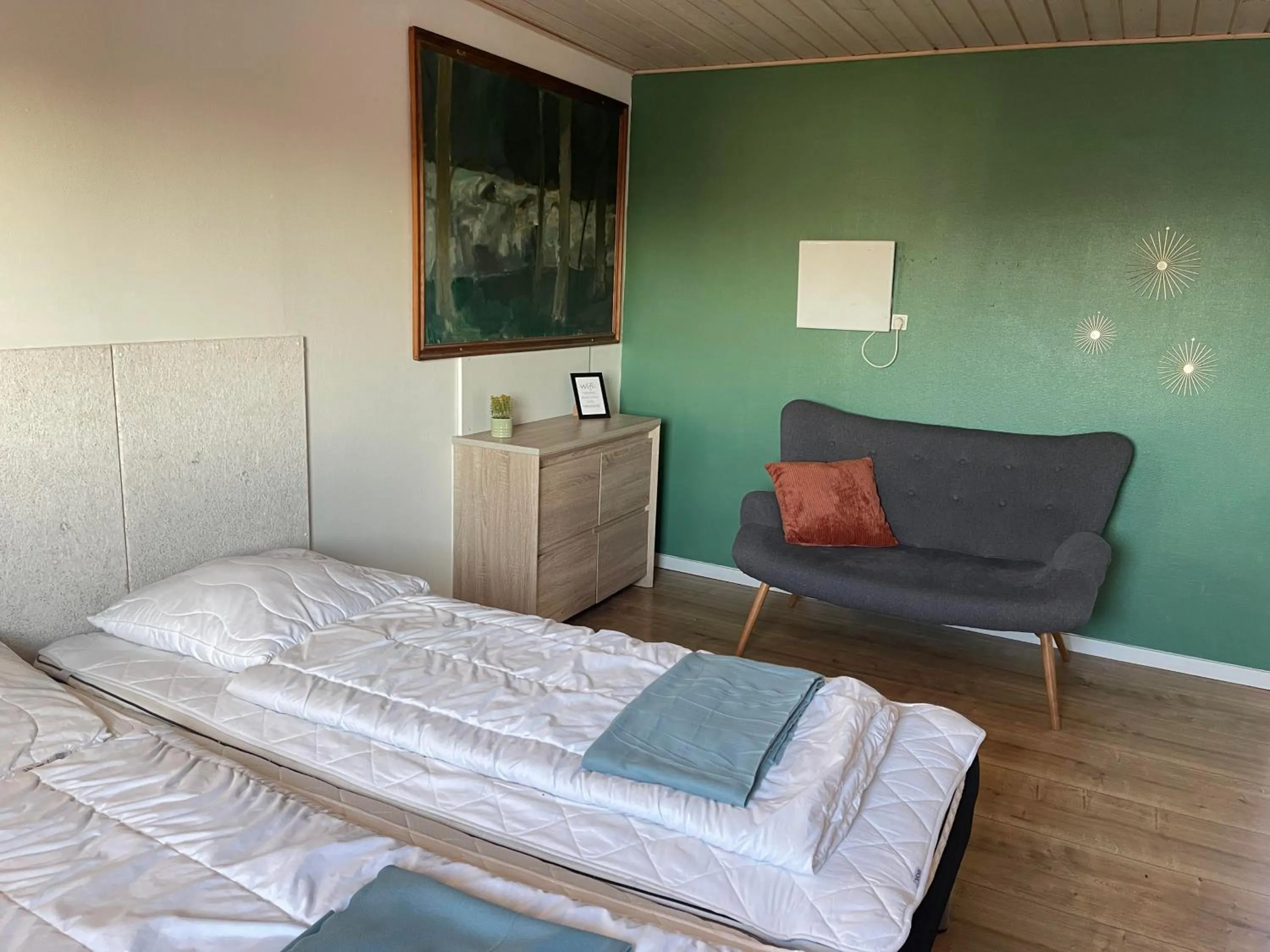 Bed in Toftum Bjerge Camping & Cottages