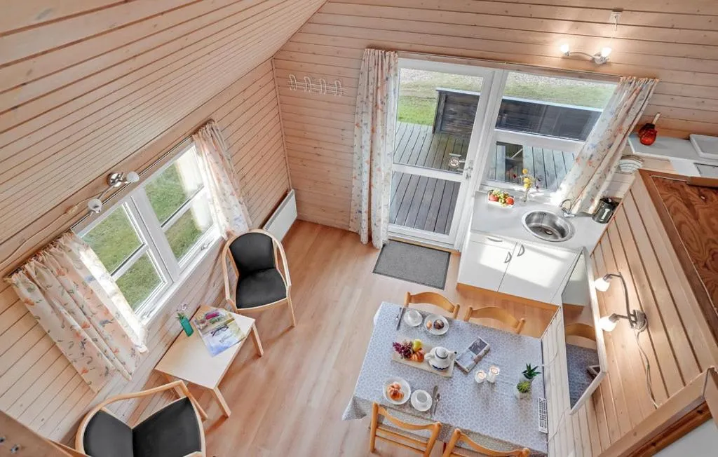 Living room in Toftum Bjerge Camping & Cottages