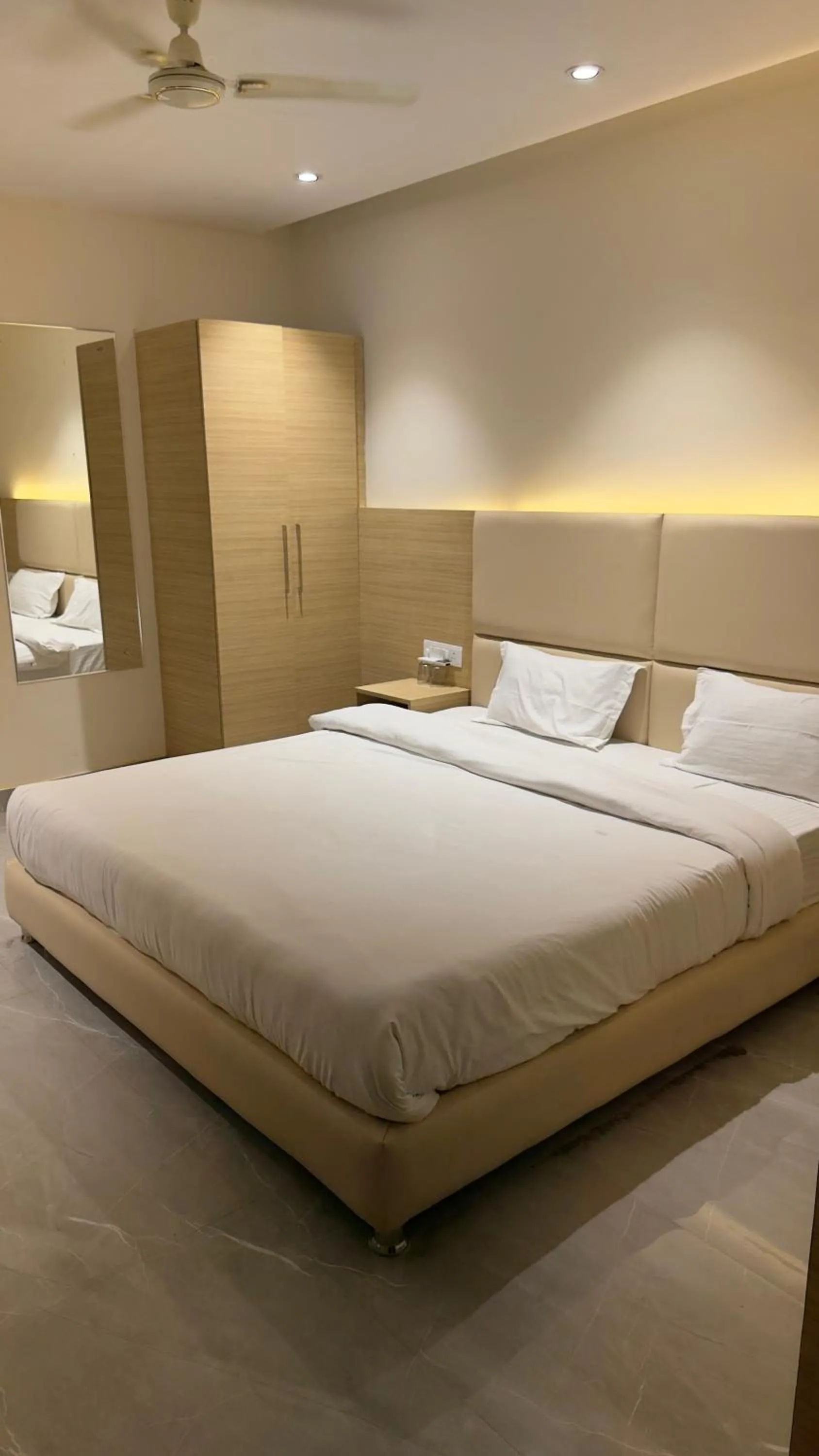 Bed in Hotel The Lotus