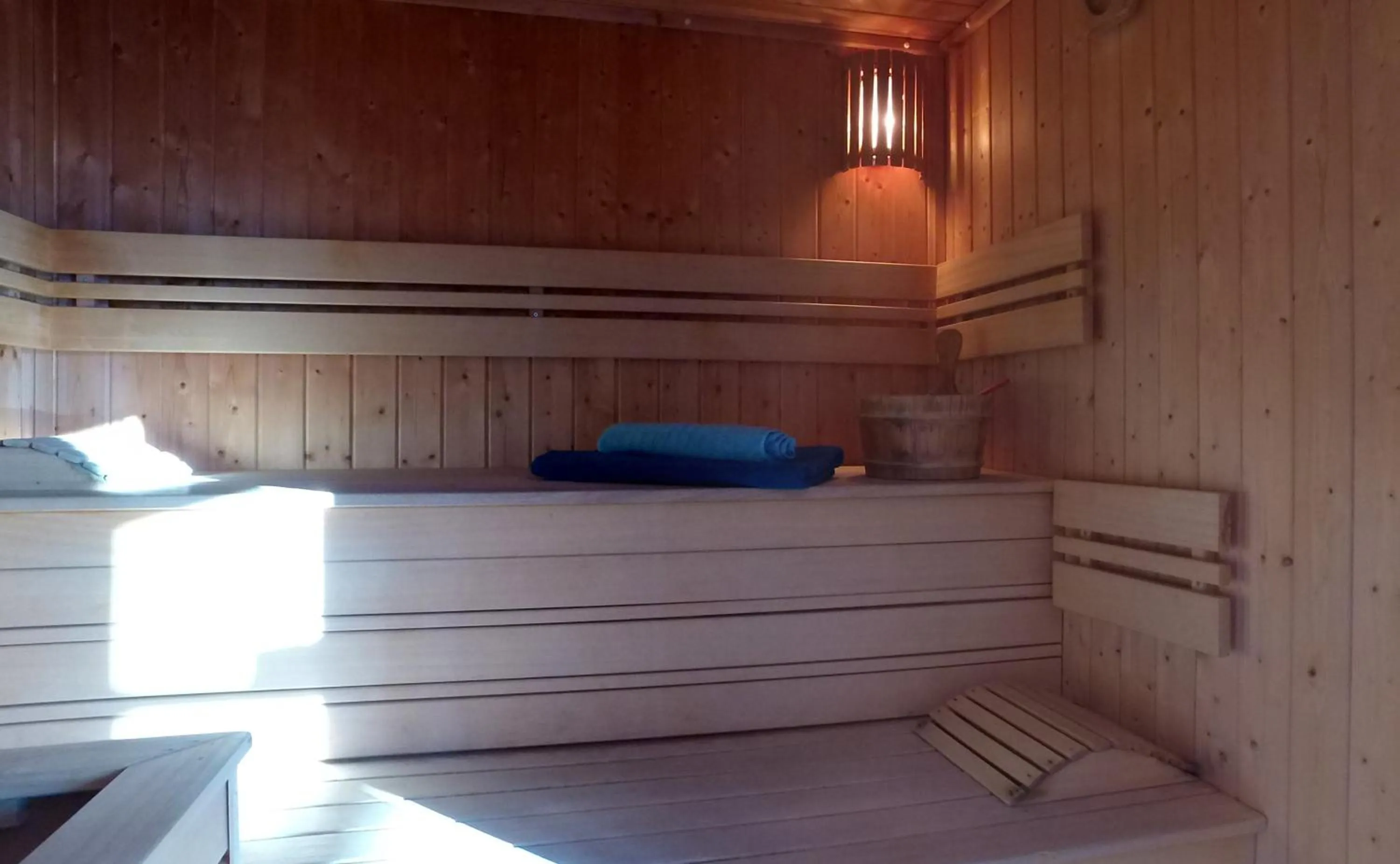 Sauna, Bed in VVF Les Fontaines des Vosges