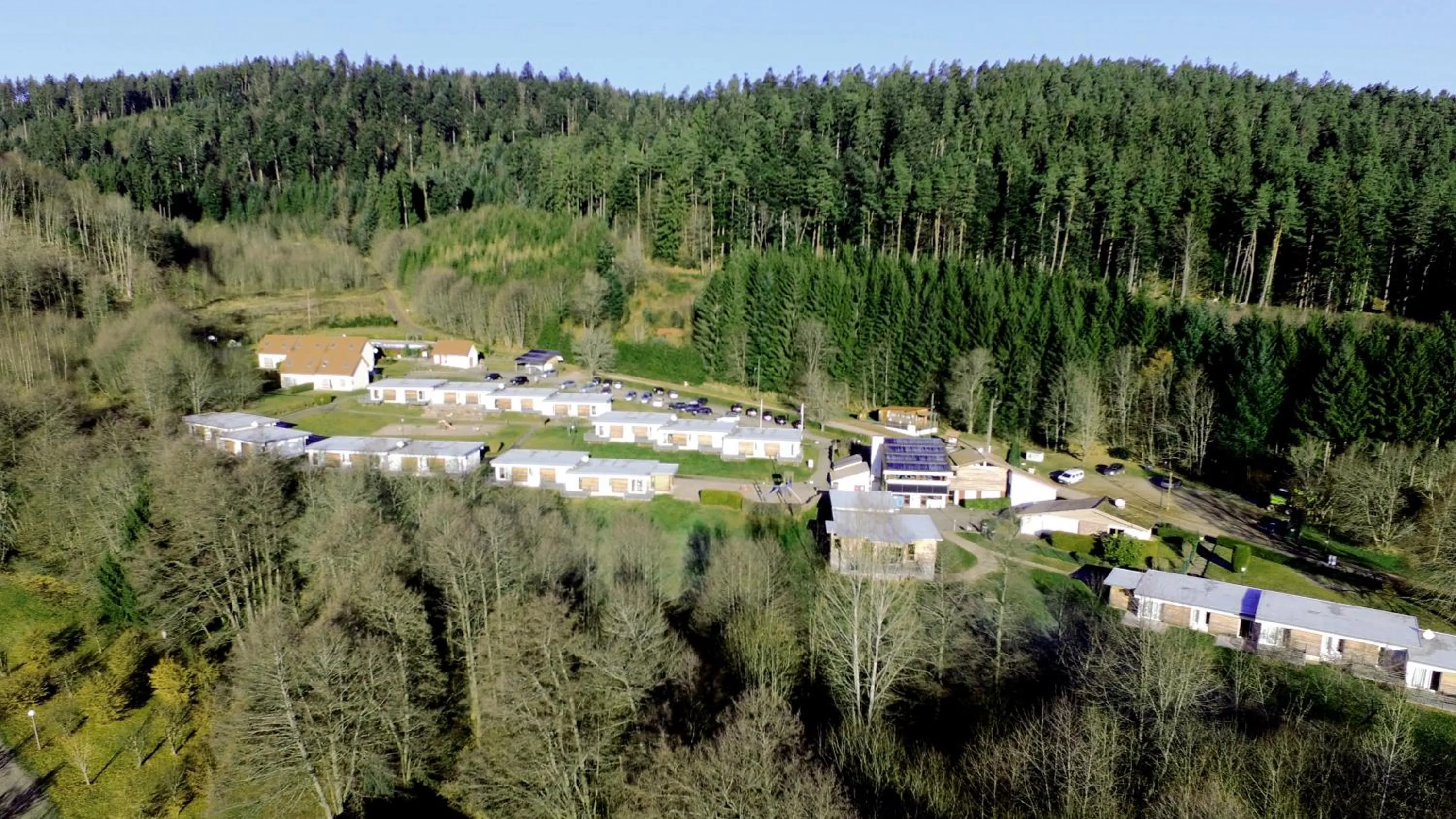 Natural landscape in VVF Les Fontaines des Vosges