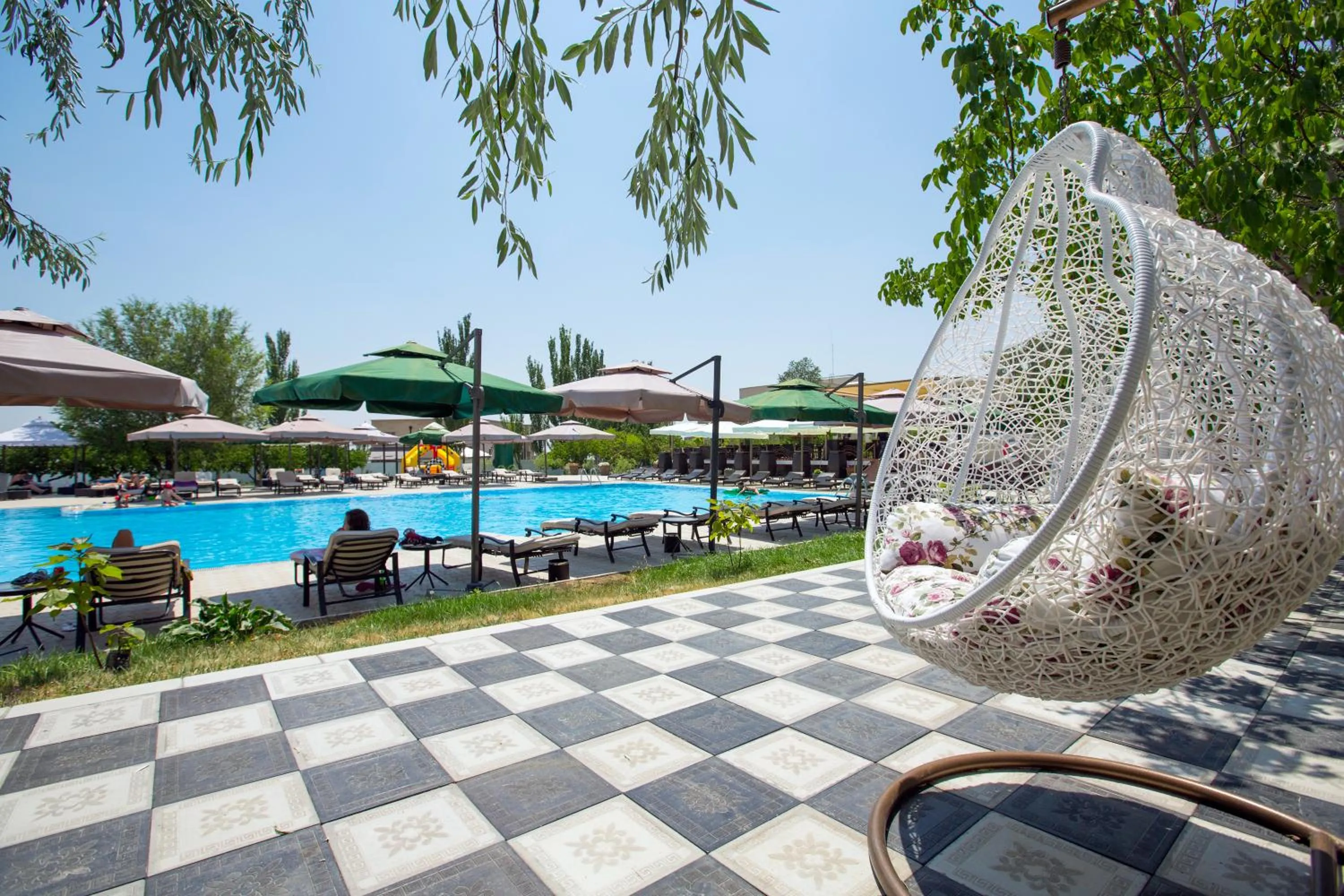 Swimming pool in Cross Apartments and Tours