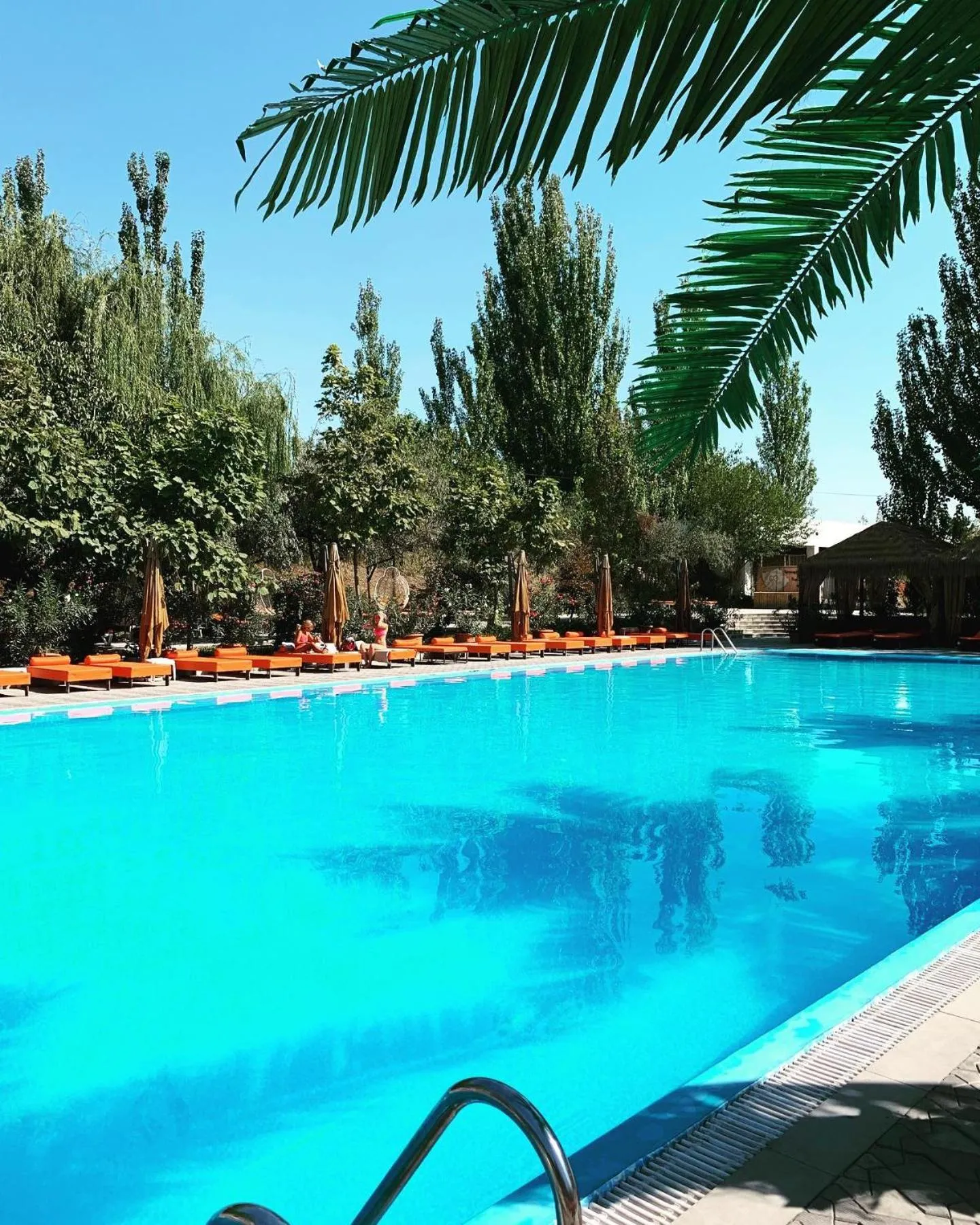 Swimming pool in Cross Apartments and Tours