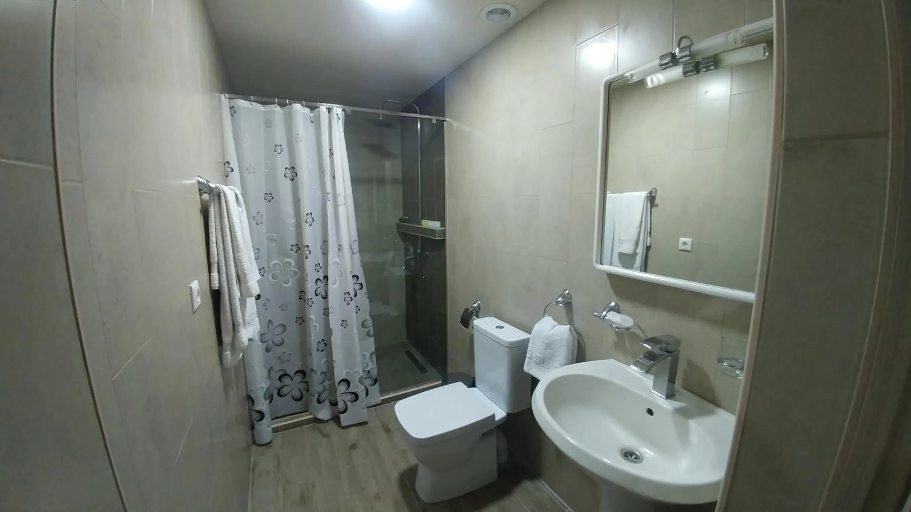 Bathroom in Cross Apartments and Tours