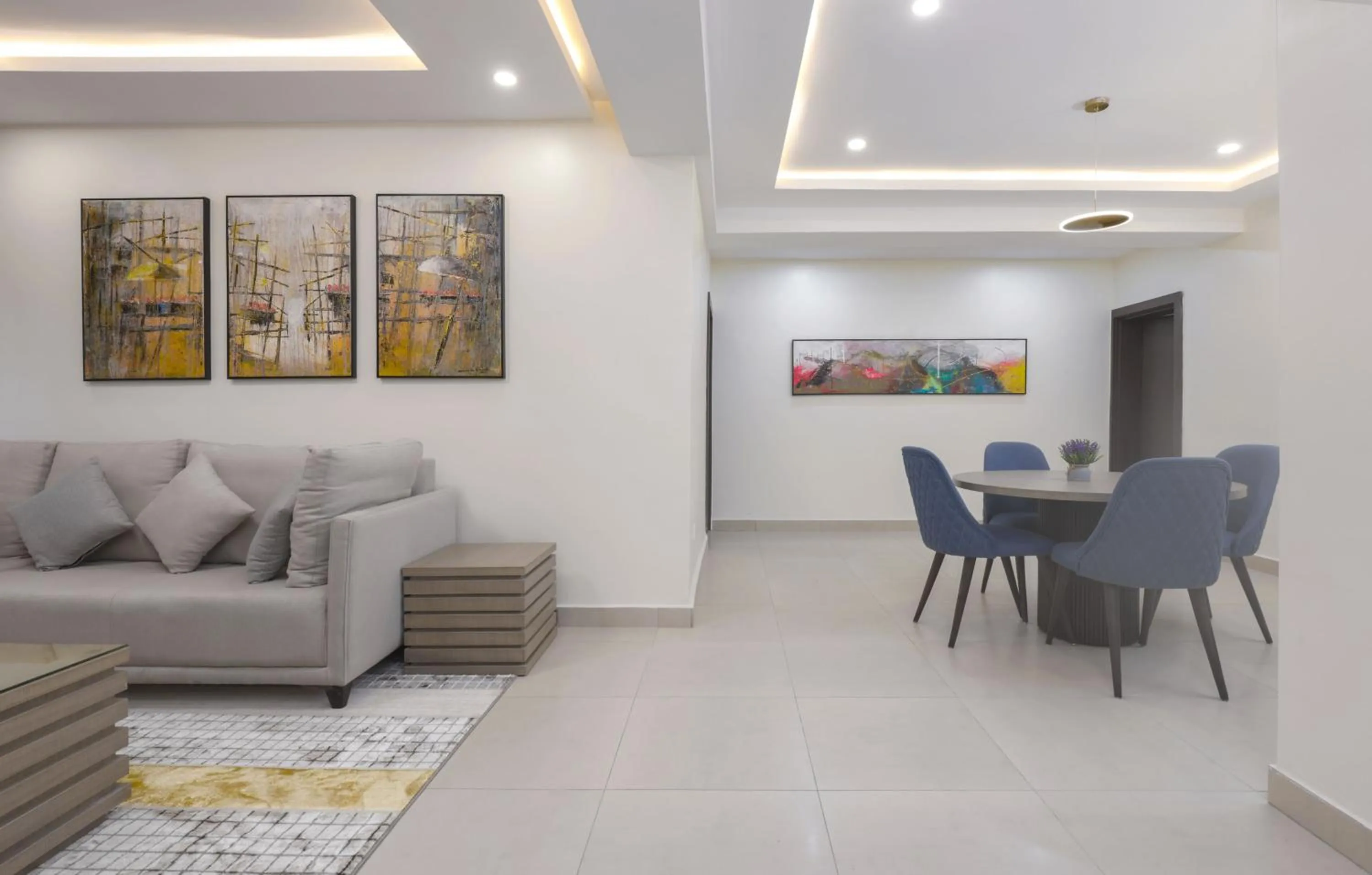 Living room in AIN Apartments