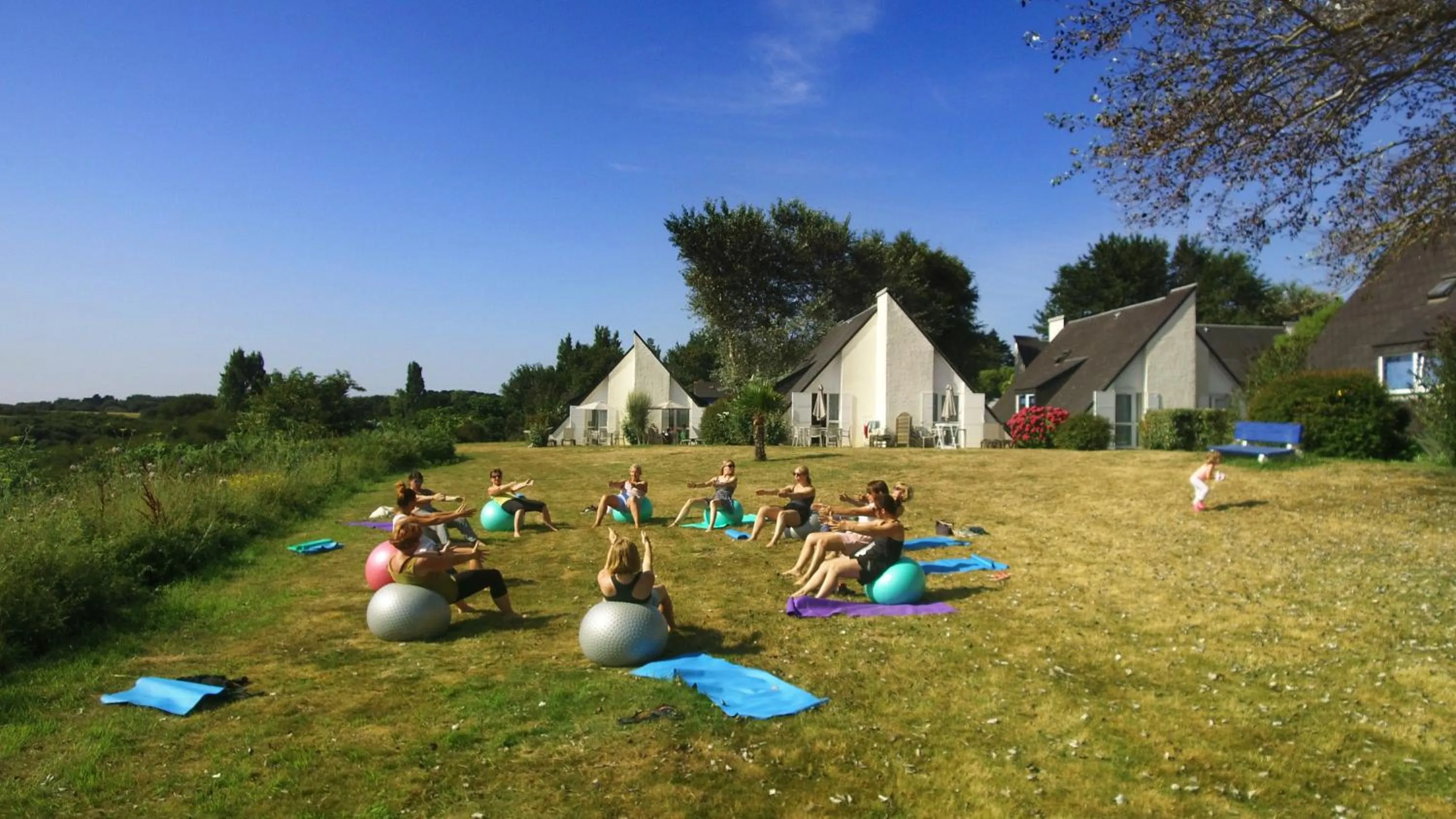 Garden view in VVF Belle-Île-en-Mer