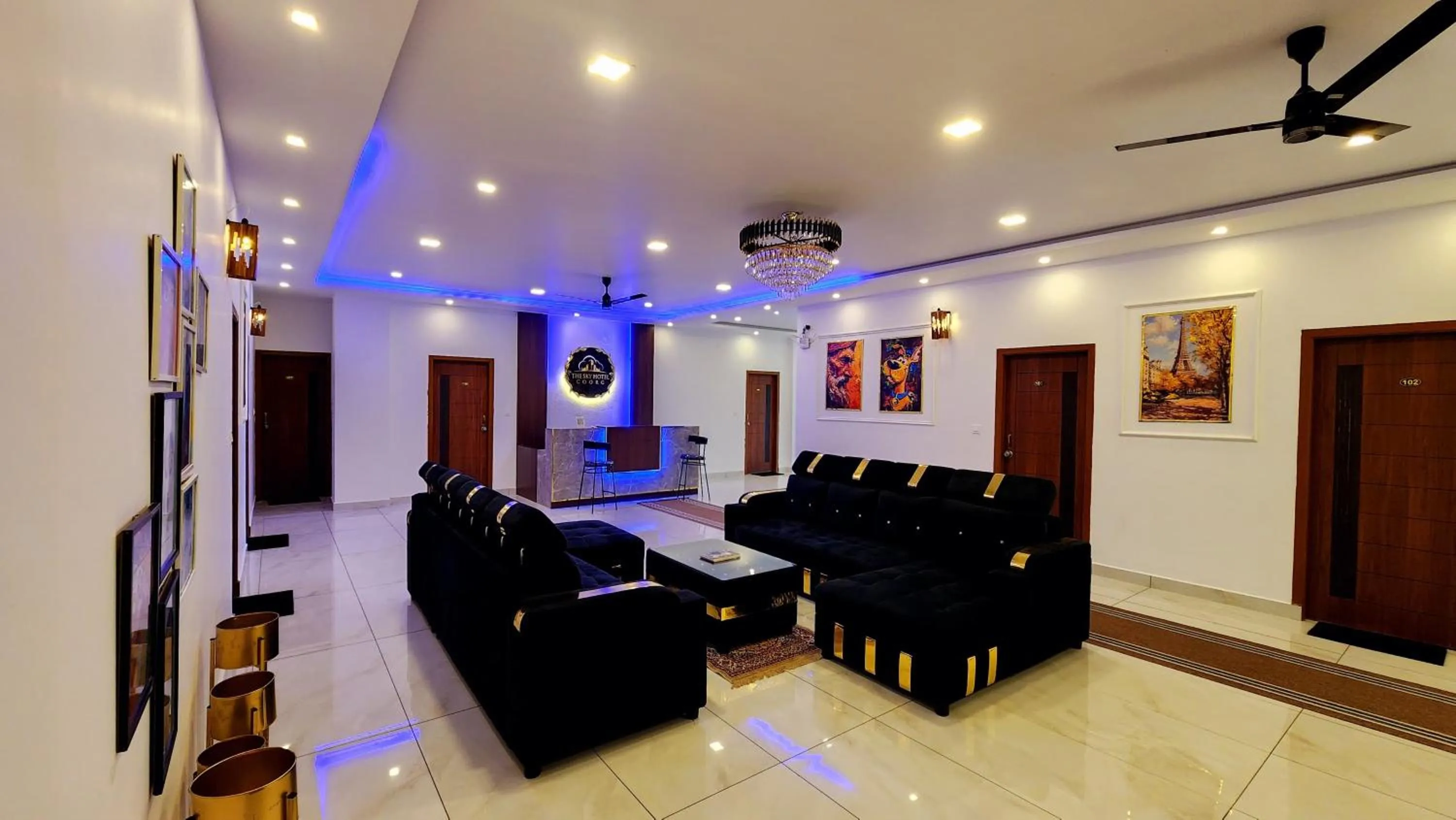 TV and multimedia in The Sky Hotel Coorg