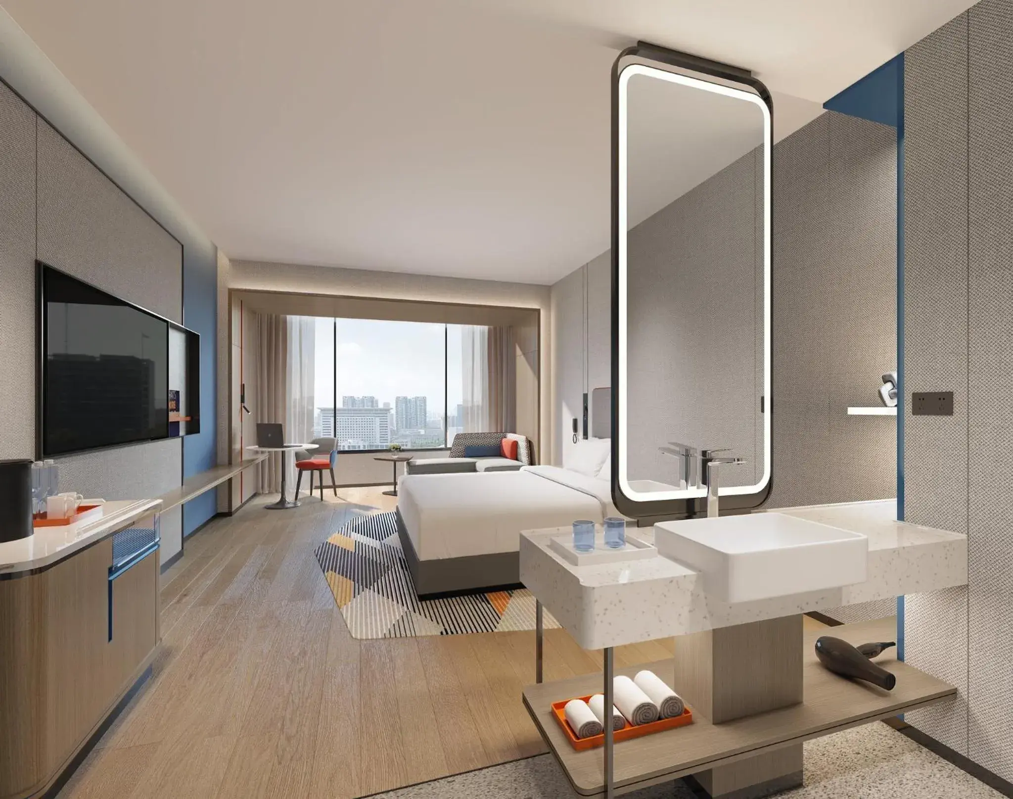 Standard King Room in Holiday Inn Express Rugao City Center, an IHG Hotel Standard King Room in Holiday Inn Express Rugao City Center, an IHG Hotel